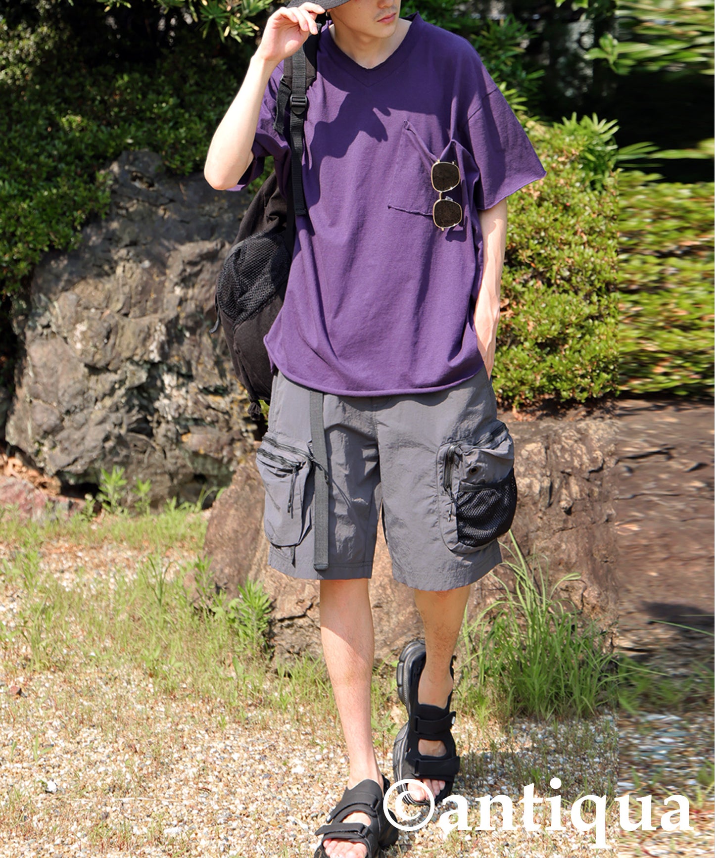 Men's Cut-Off Big T-Shirt