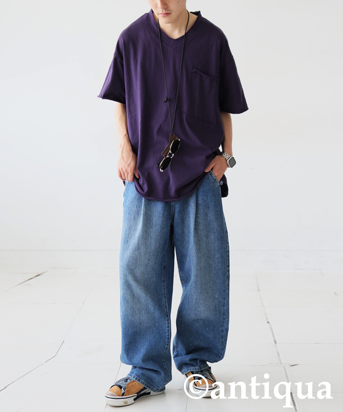 Men's Cut-Off Big T-Shirt