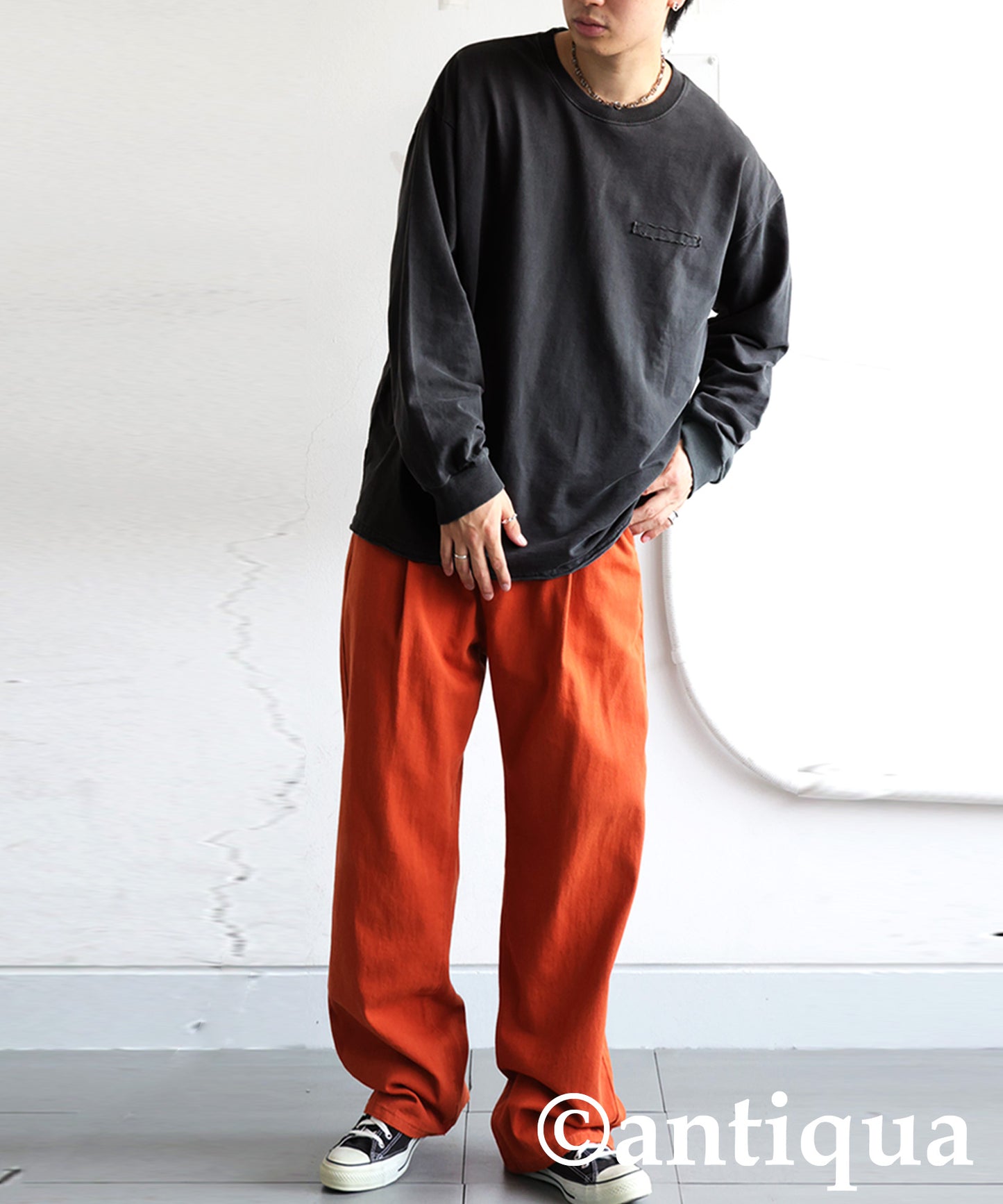 Pigmented Long Sleeve T-Shirt Men's