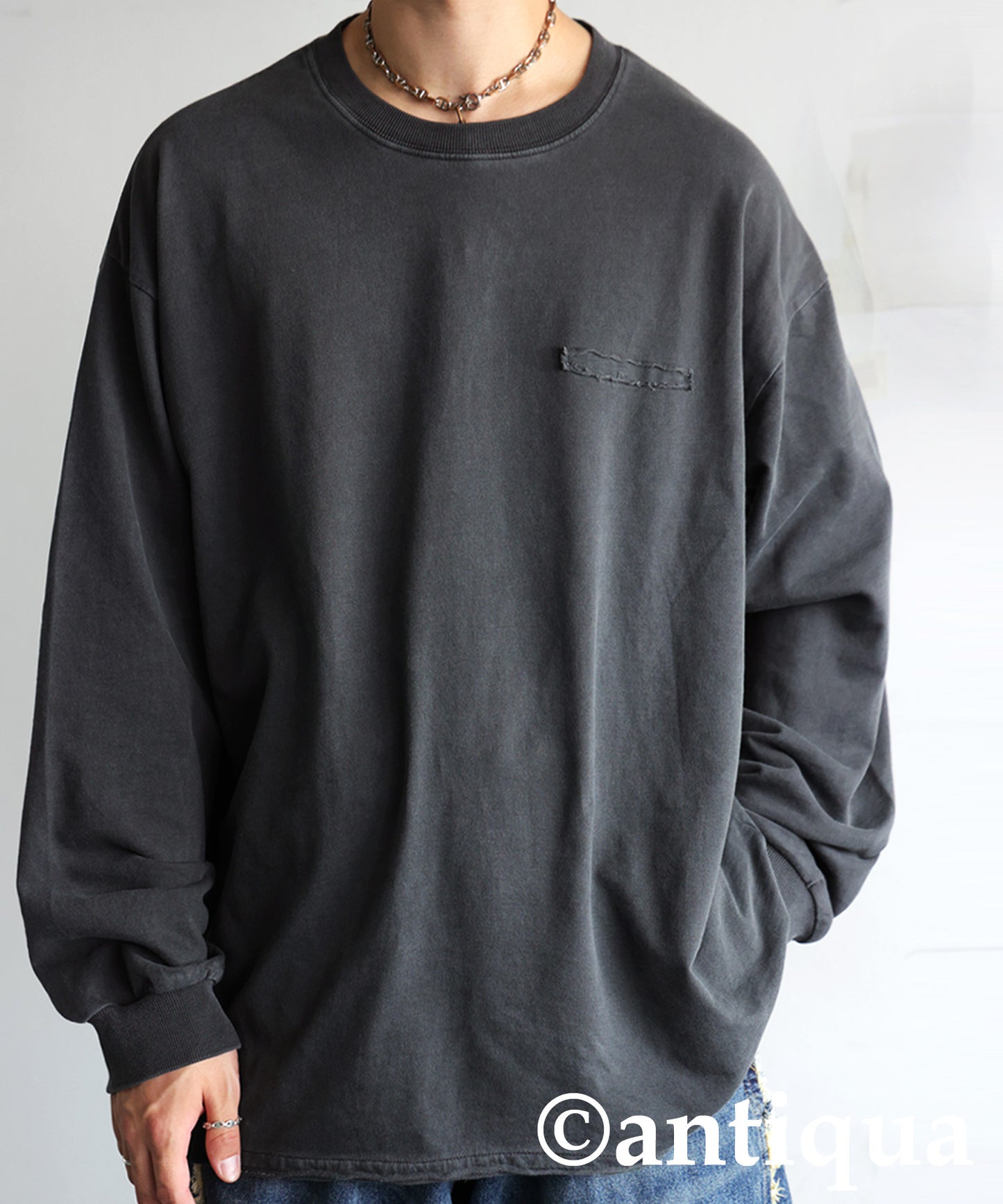 Pigmented Long Sleeve T-Shirt Men's