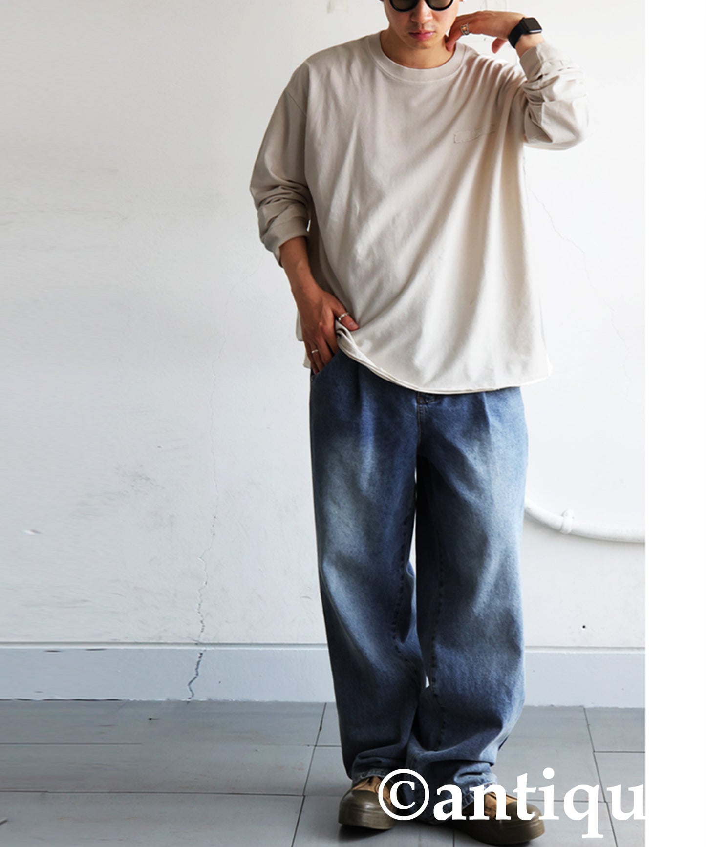 Pigmented Long Sleeve T-Shirt Men's