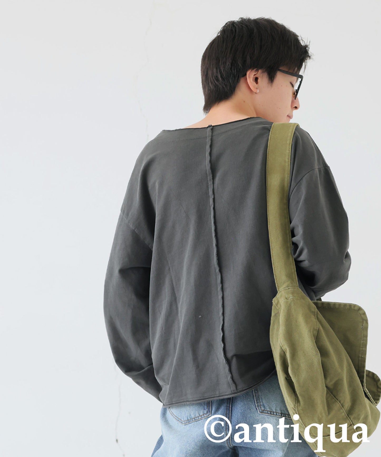 V-Neck Cardigan Men's