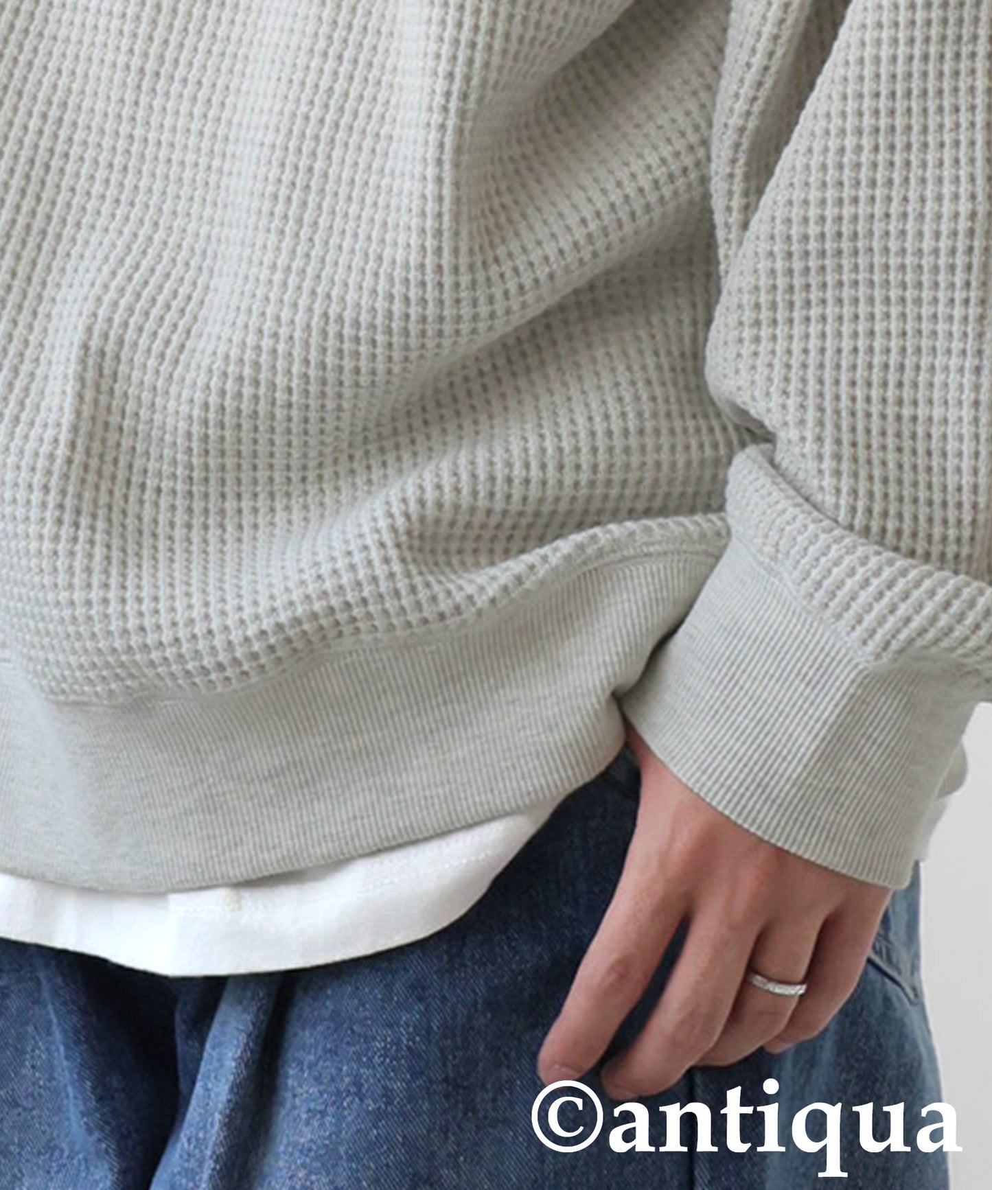 Gusseted Neck Hoodie Men's