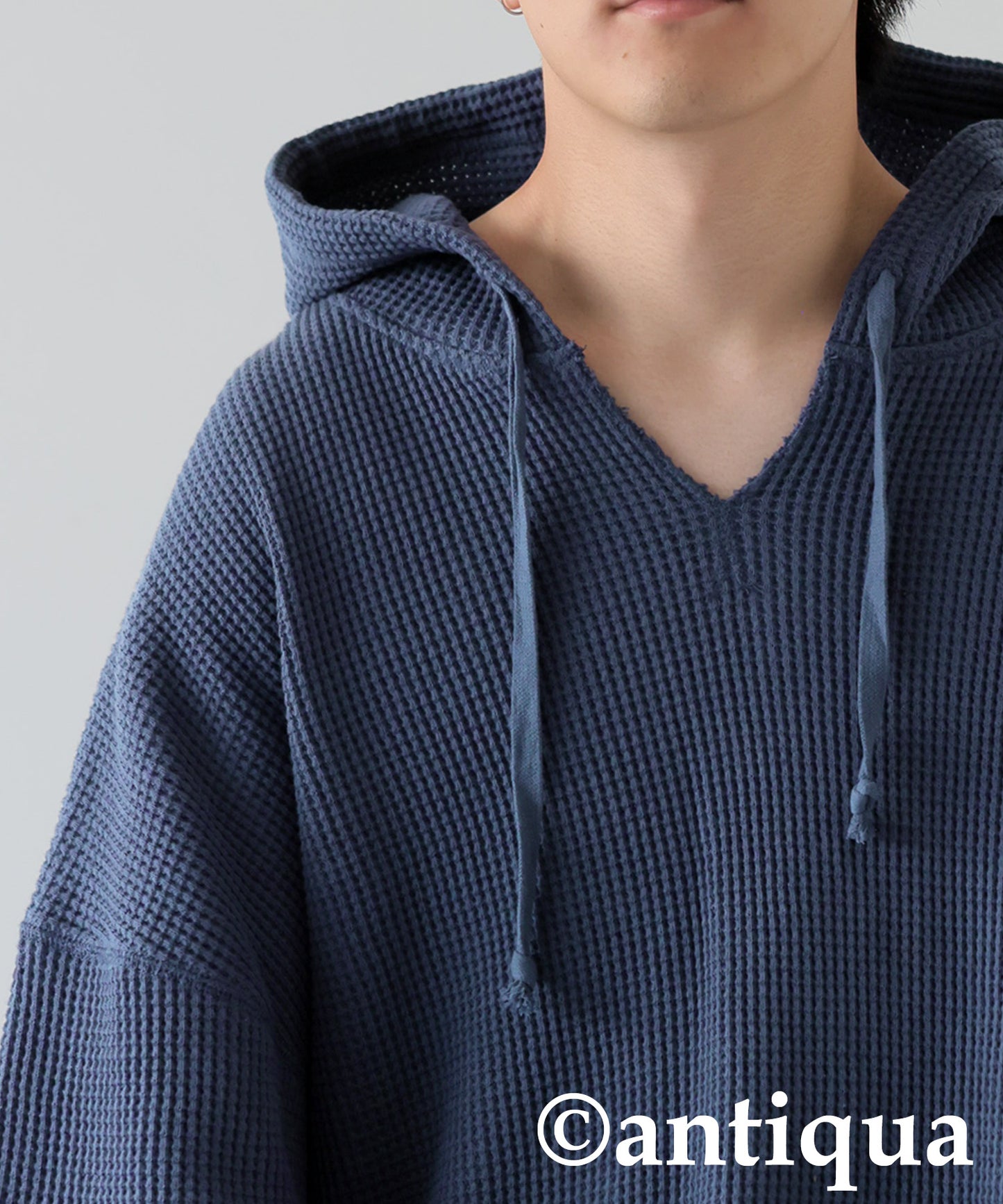 Gusseted Neck Hoodie Men's