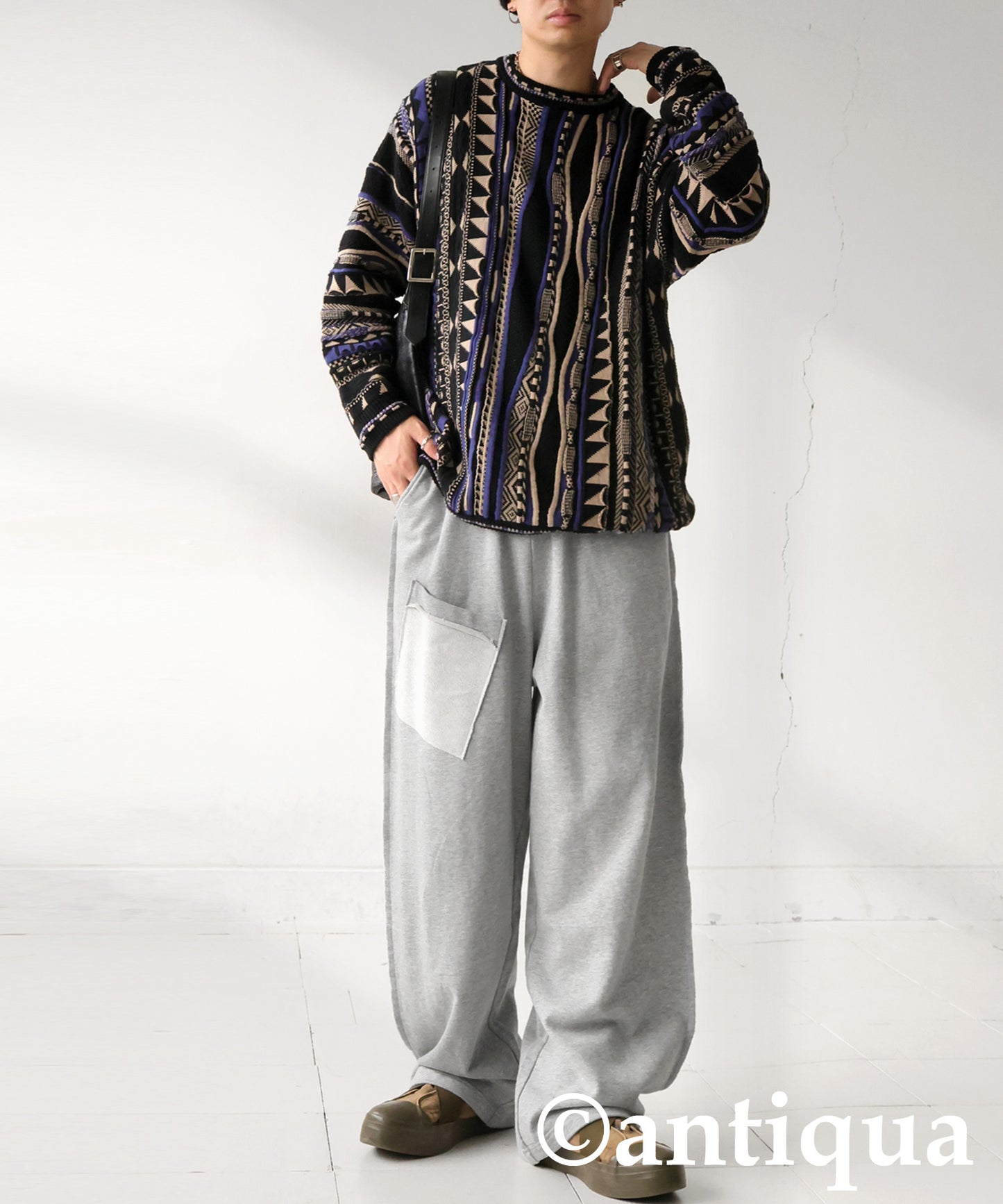 Design Pocket Sweatpants Men's