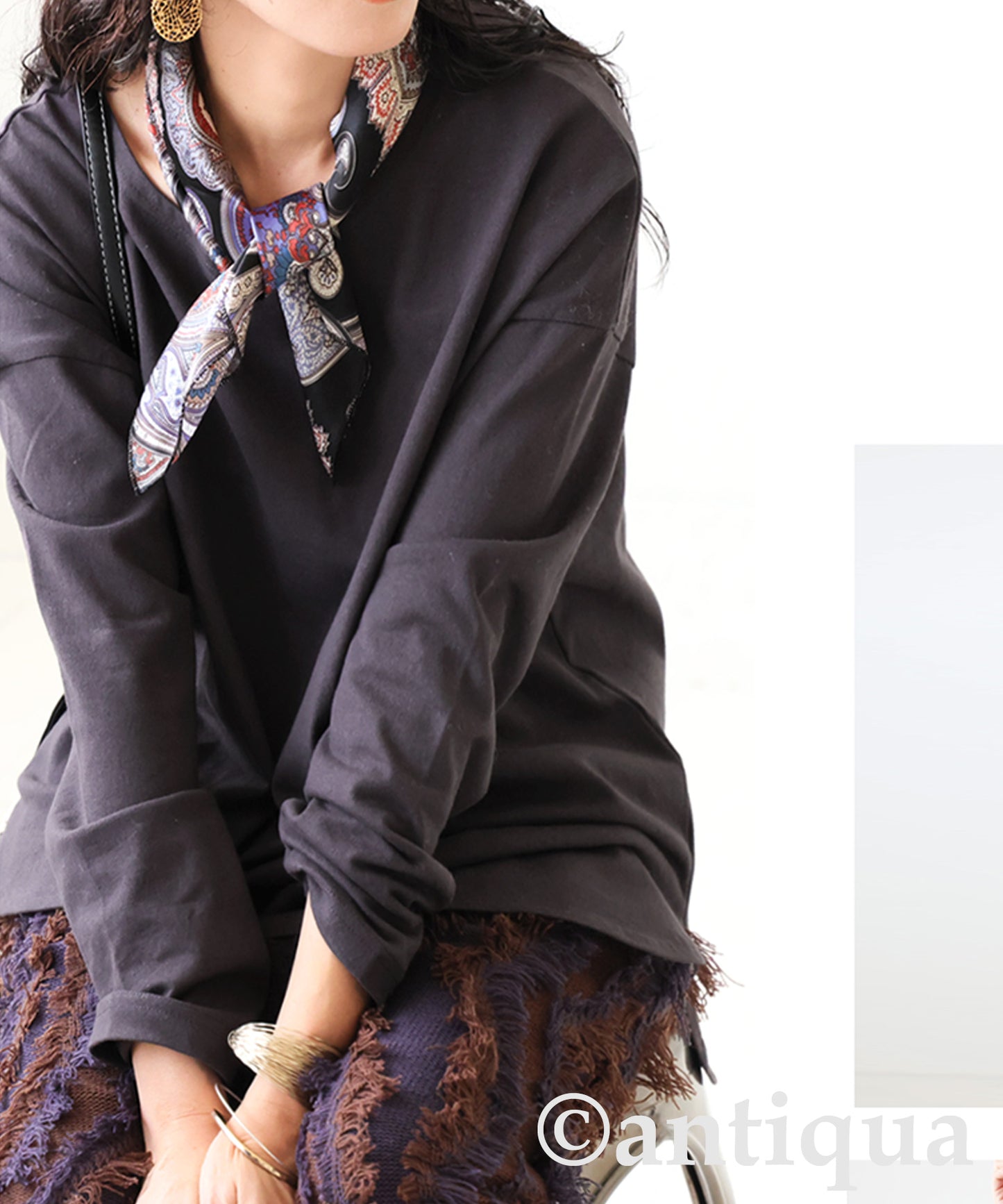 Basque Long T-Shirt Ladies