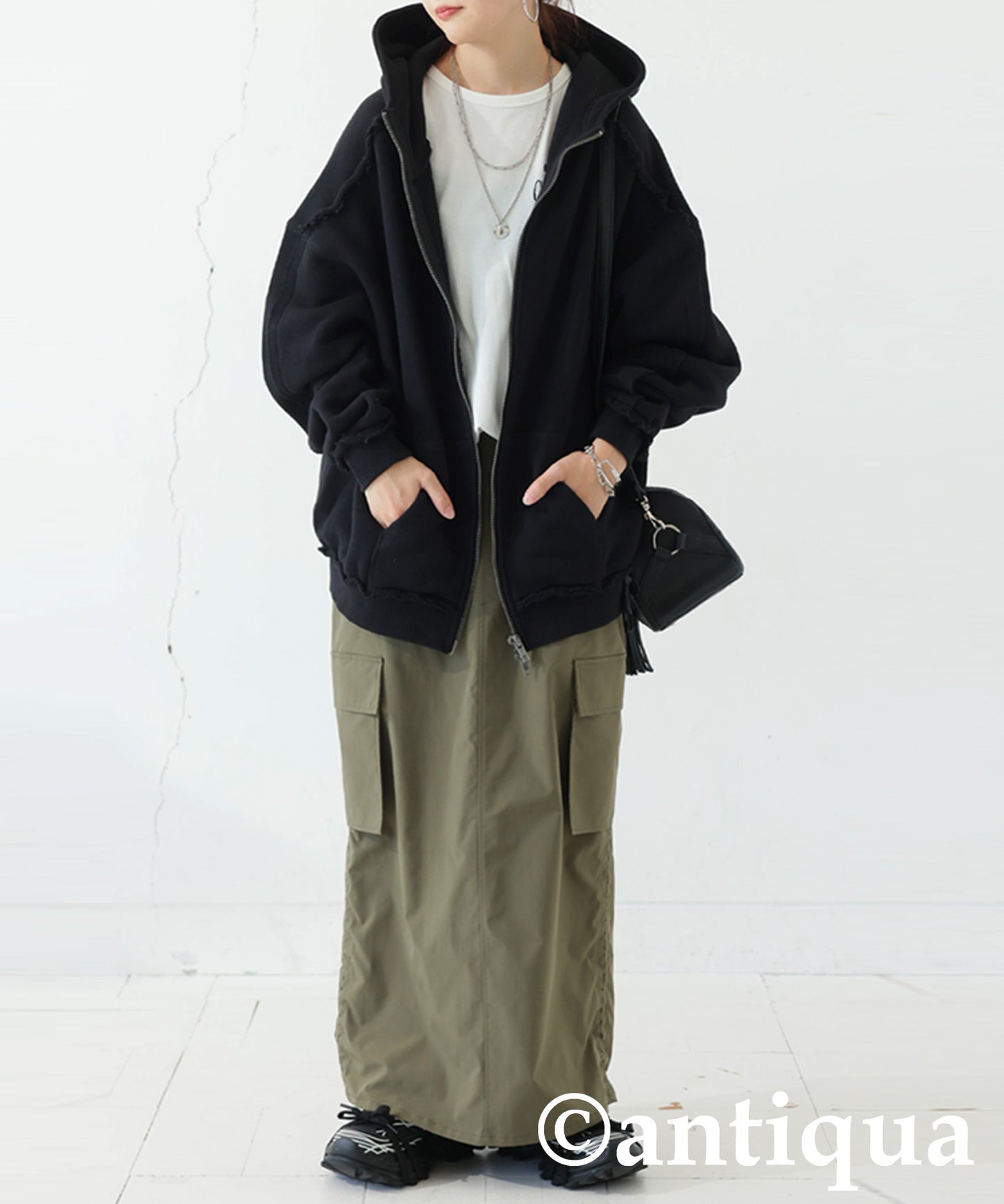 Fleece Double-Zip Hoodie Ladies