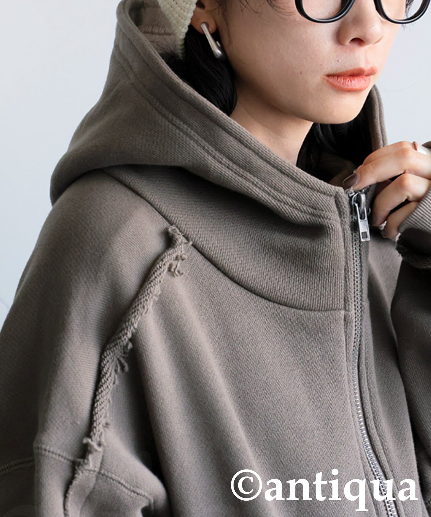 Fleece Double-Zip Hoodie Ladies