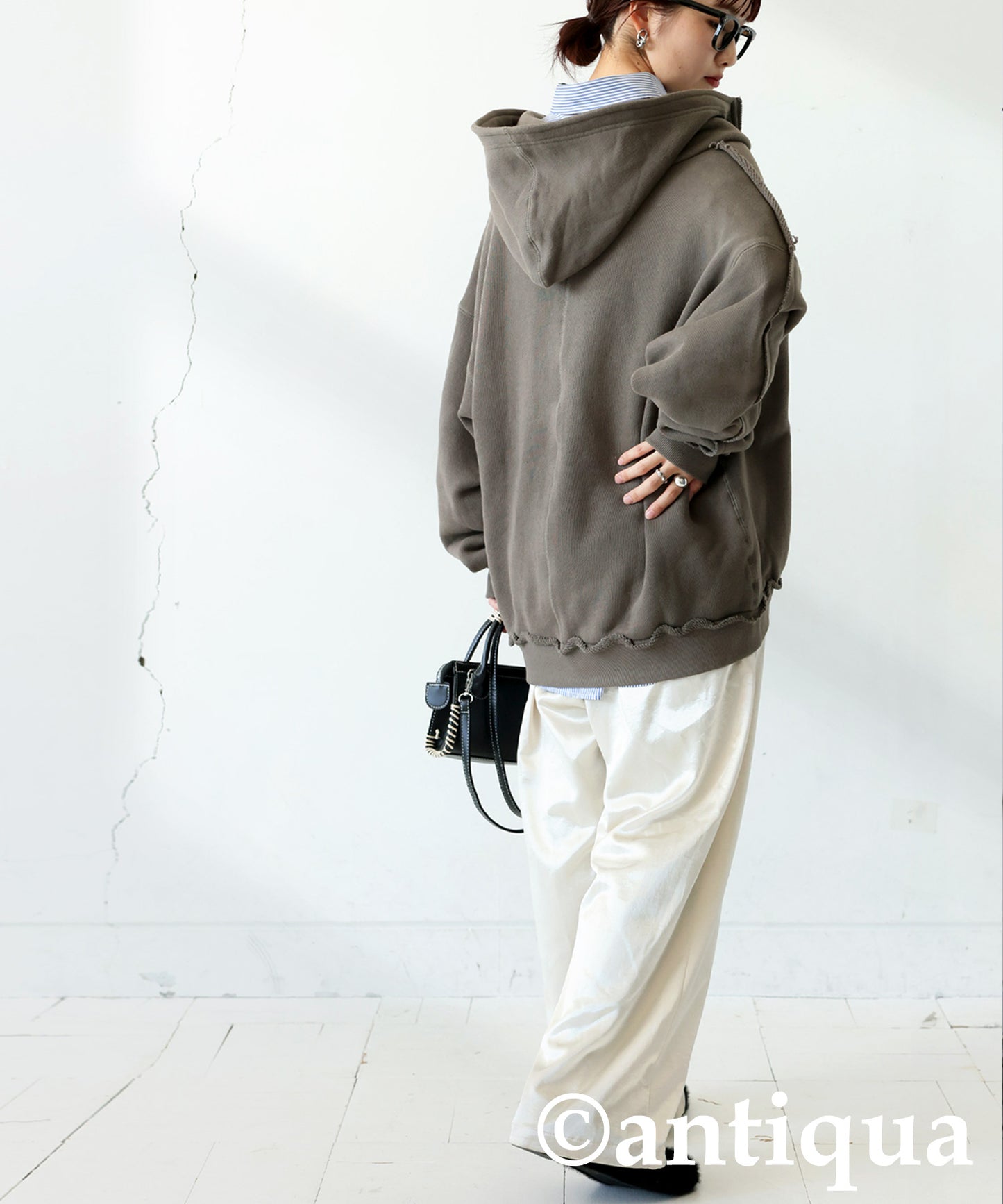 Fleece Double-Zip Hoodie Ladies