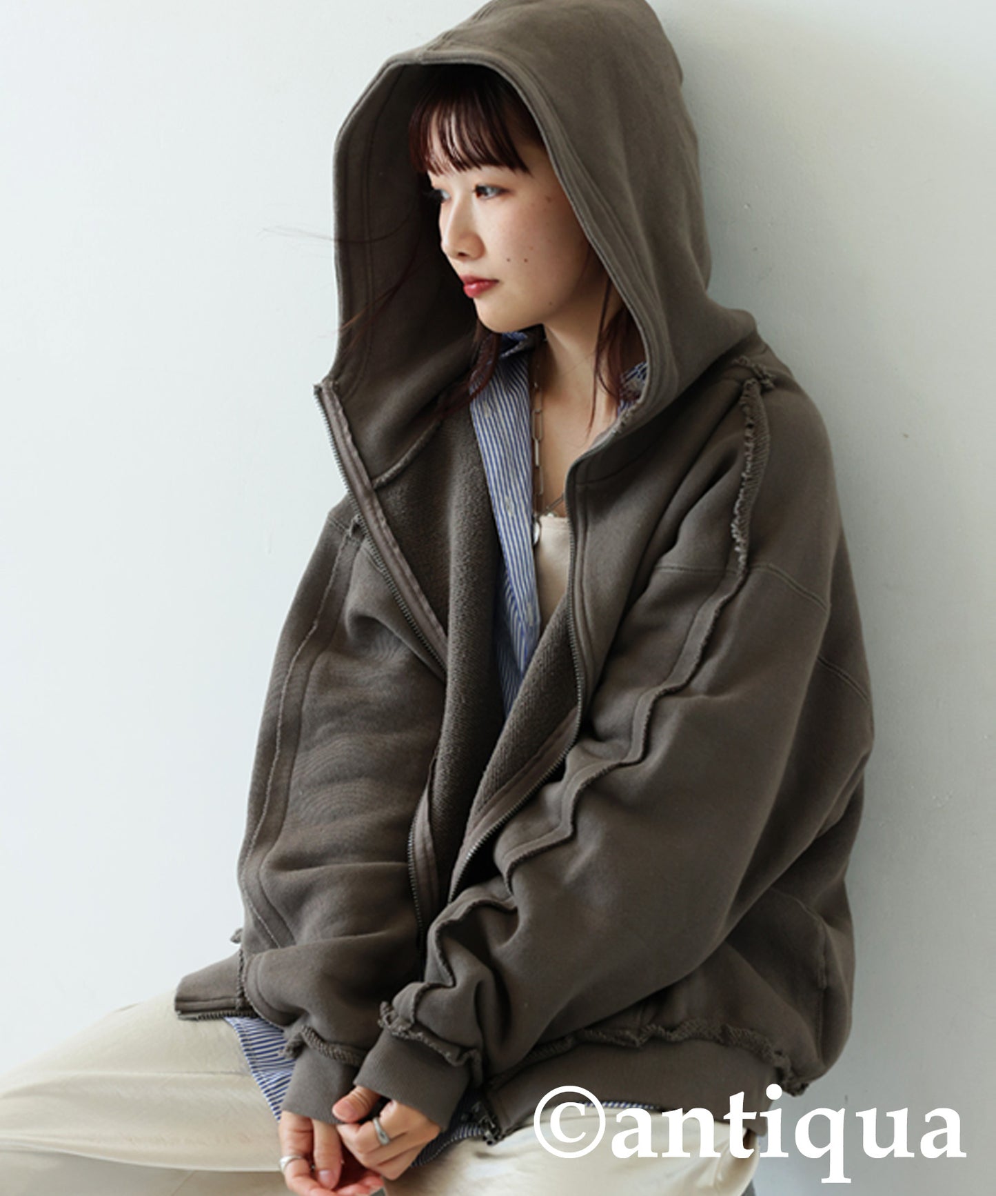 Fleece Double-Zip Hoodie Ladies