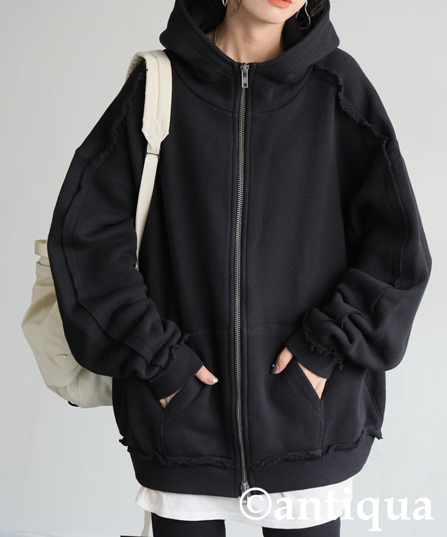 Fleece Double-Zip Hoodie Ladies