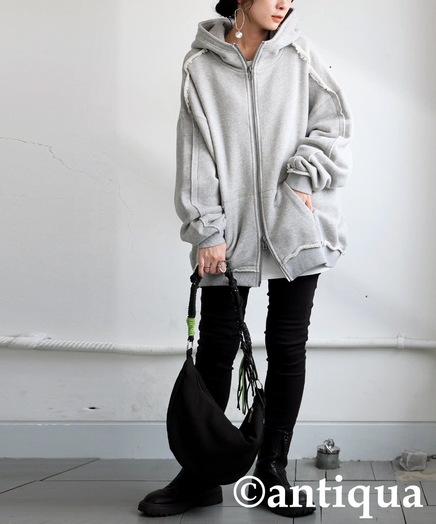 Fleece Double-Zip Hoodie Ladies