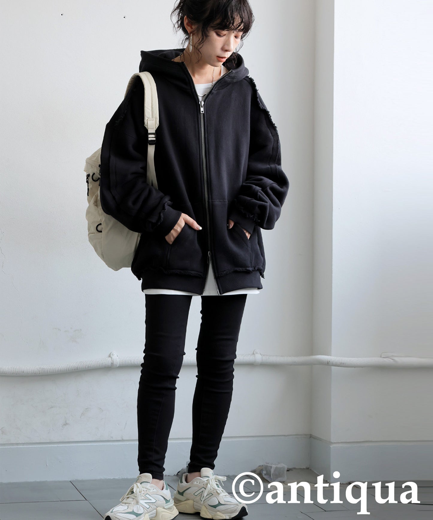 Fleece Double-Zip Hoodie Ladies