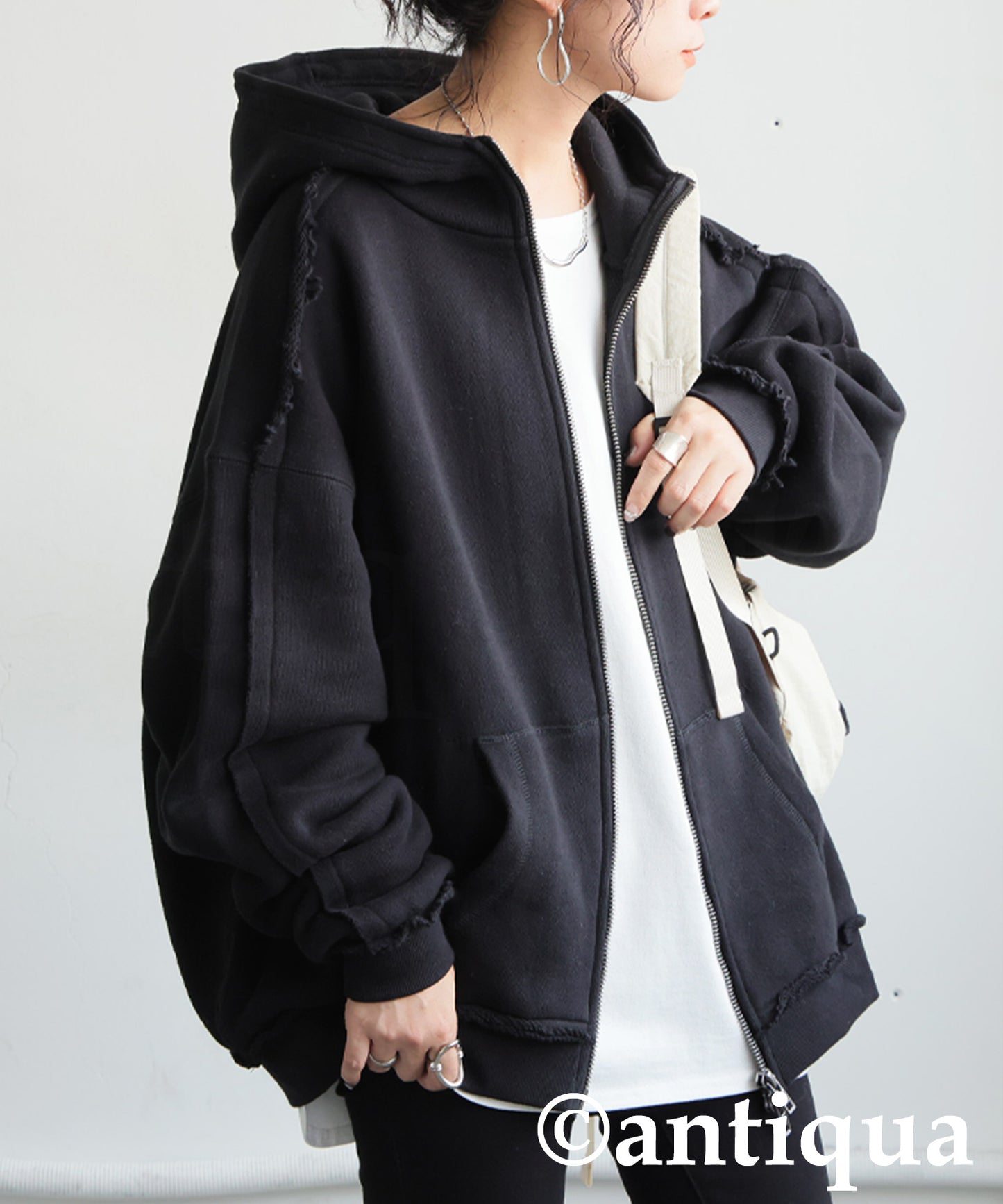 Fleece Double-Zip Hoodie Ladies