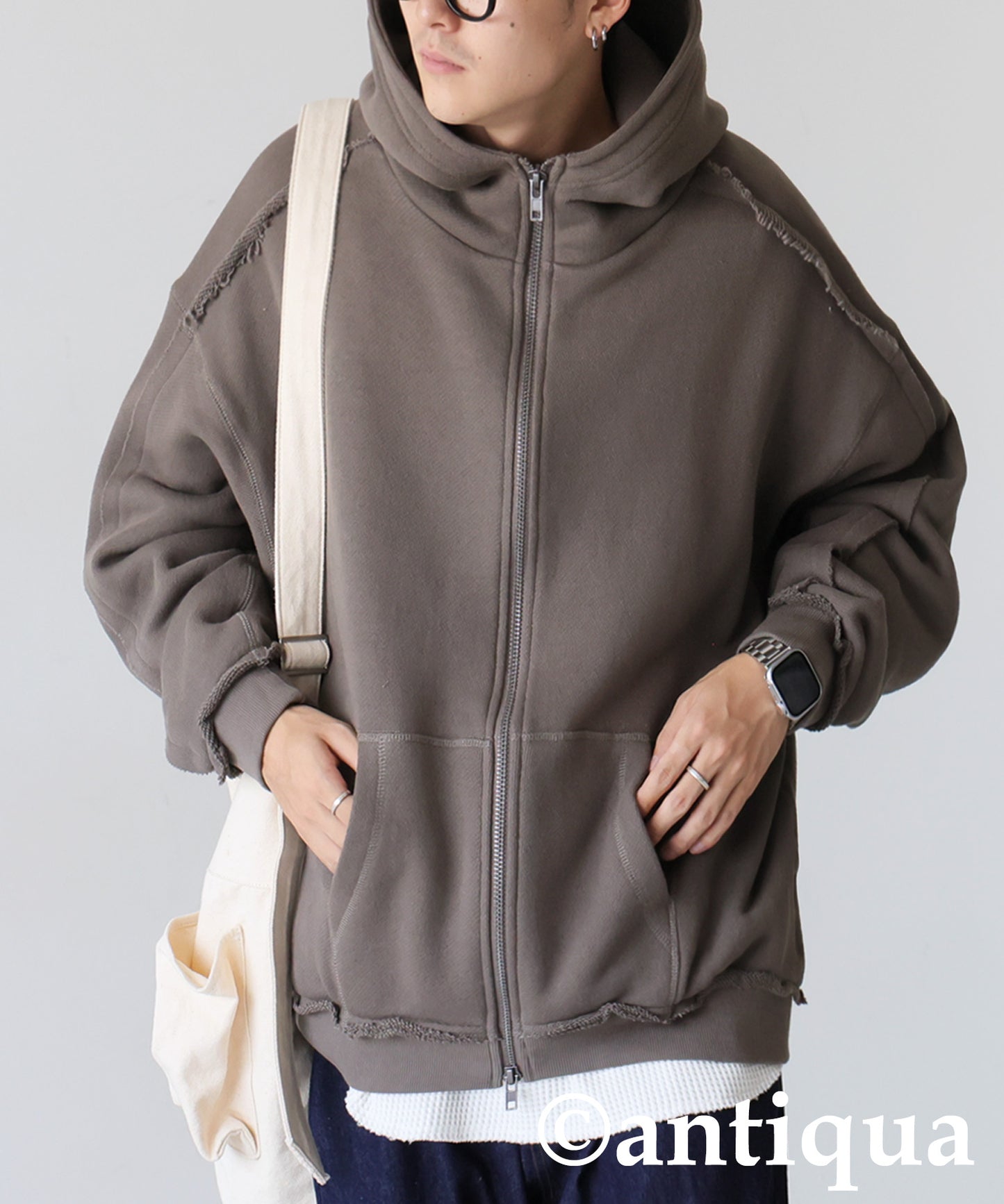 Fleece Double-Zip Hoodie Men's