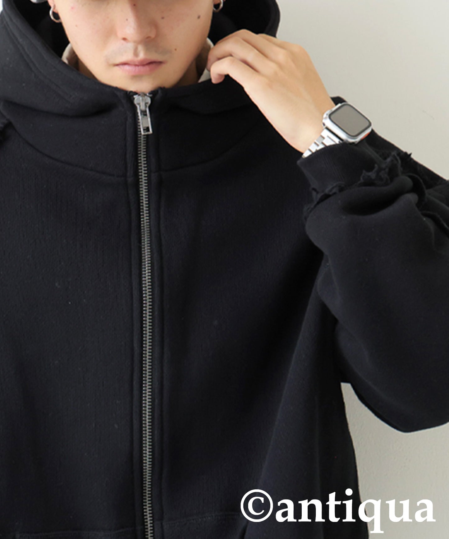 Fleece Double-Zip Hoodie Men's