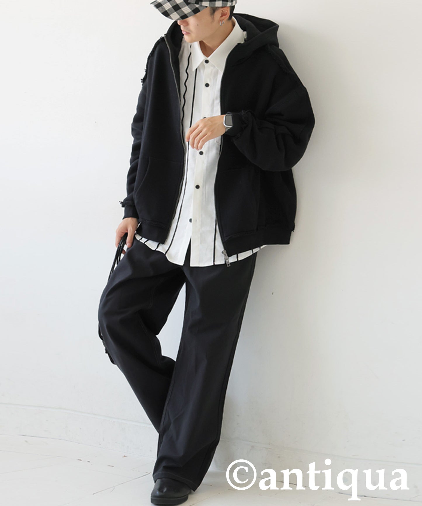 Fleece Double-Zip Hoodie Men's