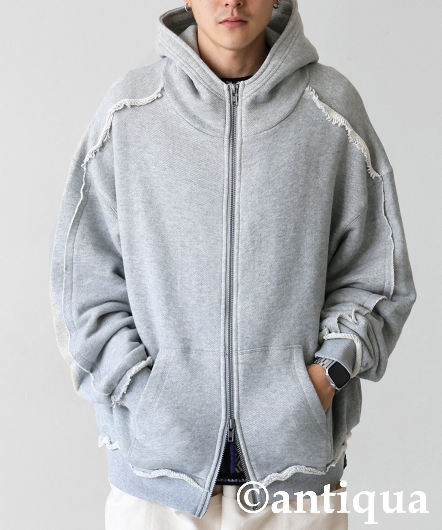 Fleece Double-Zip Hoodie Men's