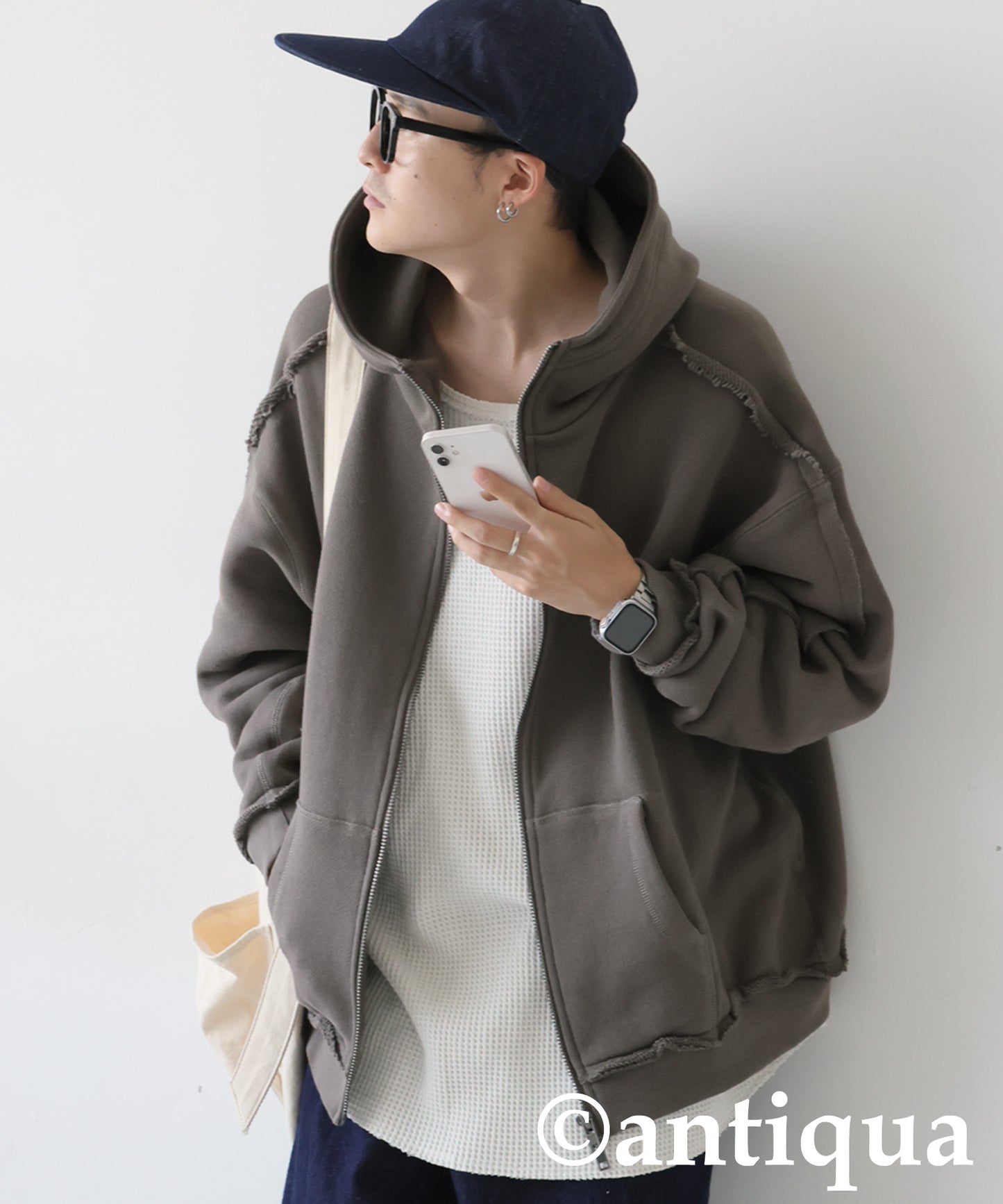 Fleece Double-Zip Hoodie Men's