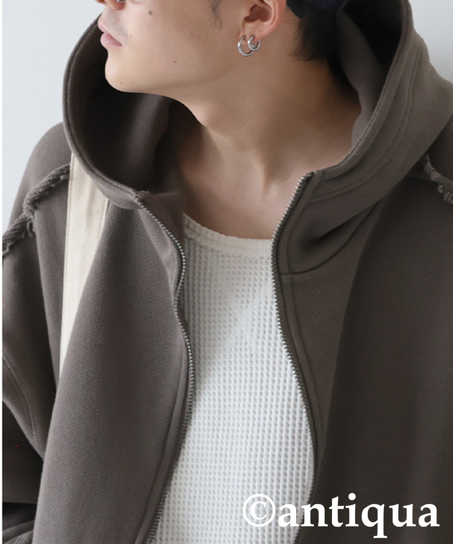 Fleece Double-Zip Hoodie Men's