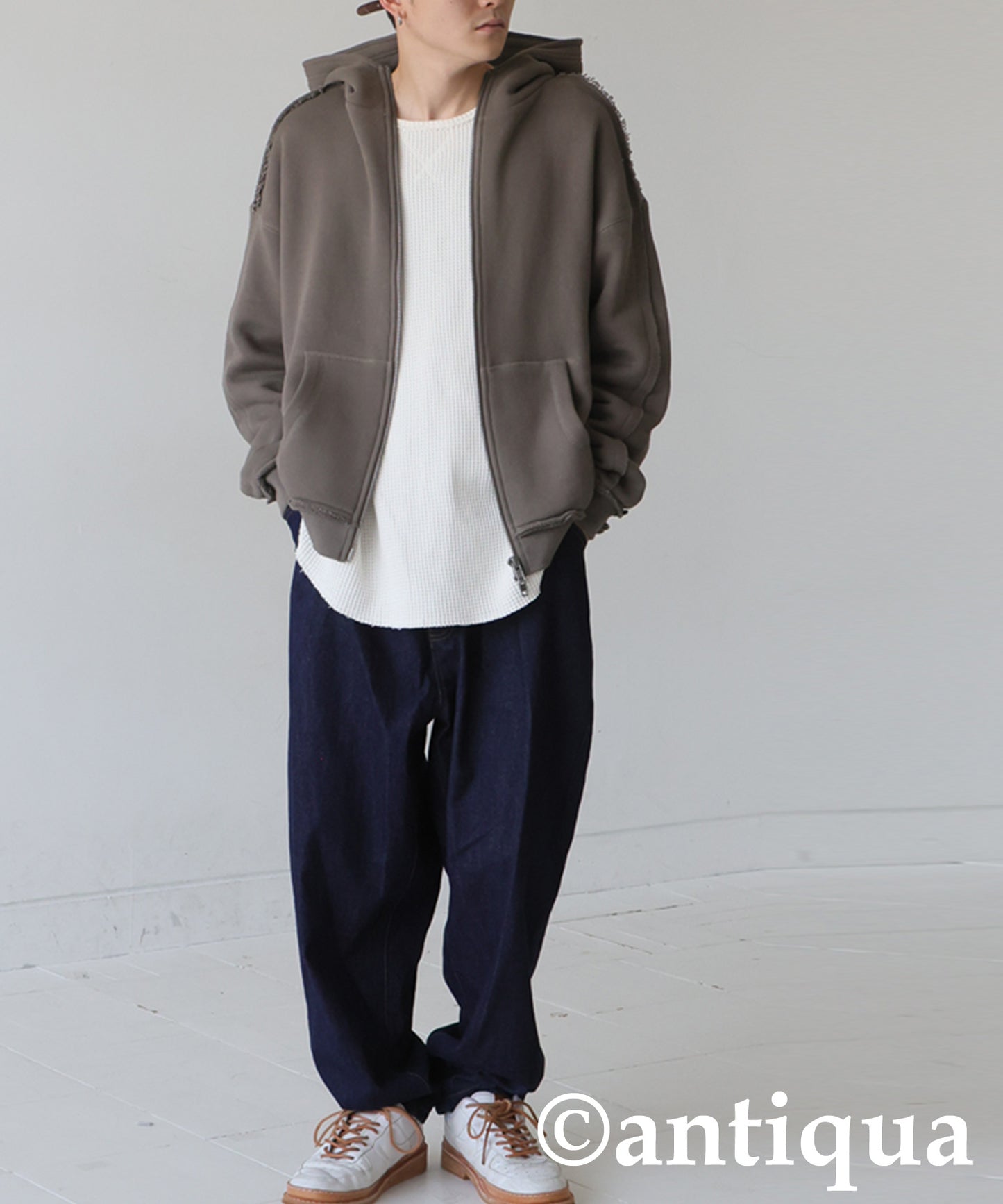 Fleece Double-Zip Hoodie Men's