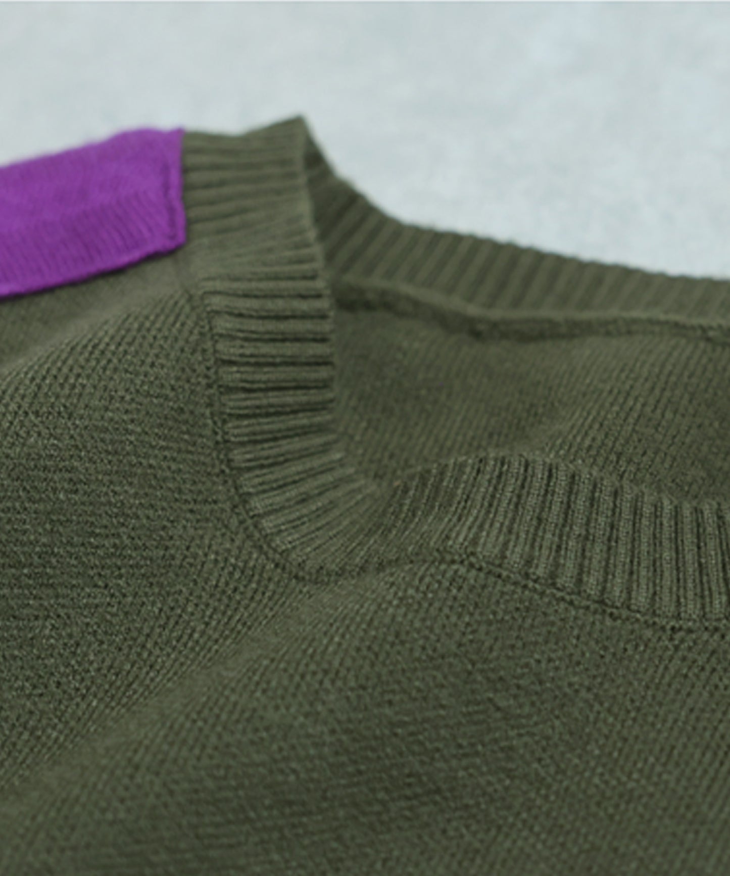 Color-Coordinated Striped Knit Tops Ladies