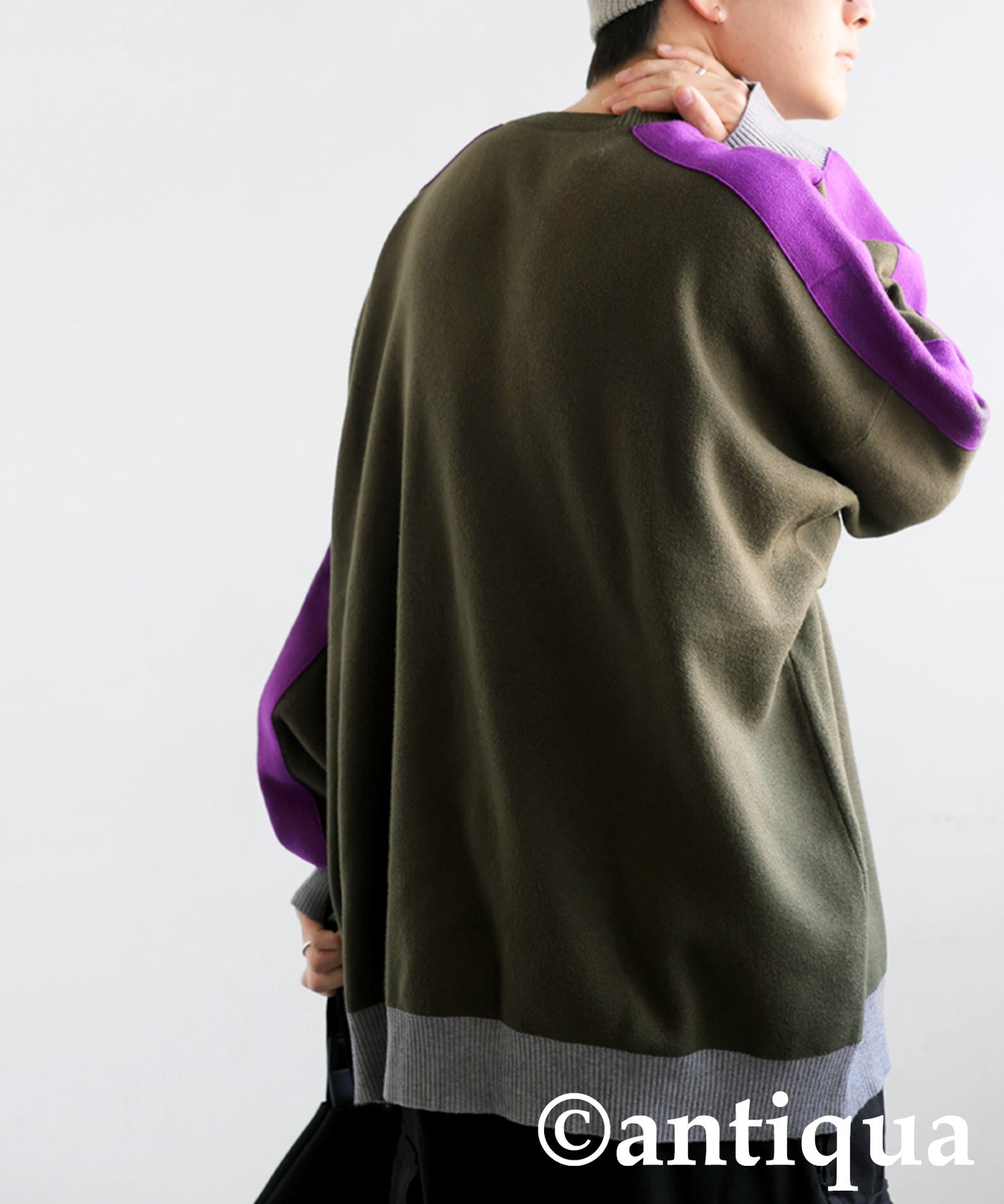 Color-Coordinated Striped Knit Tops Men's