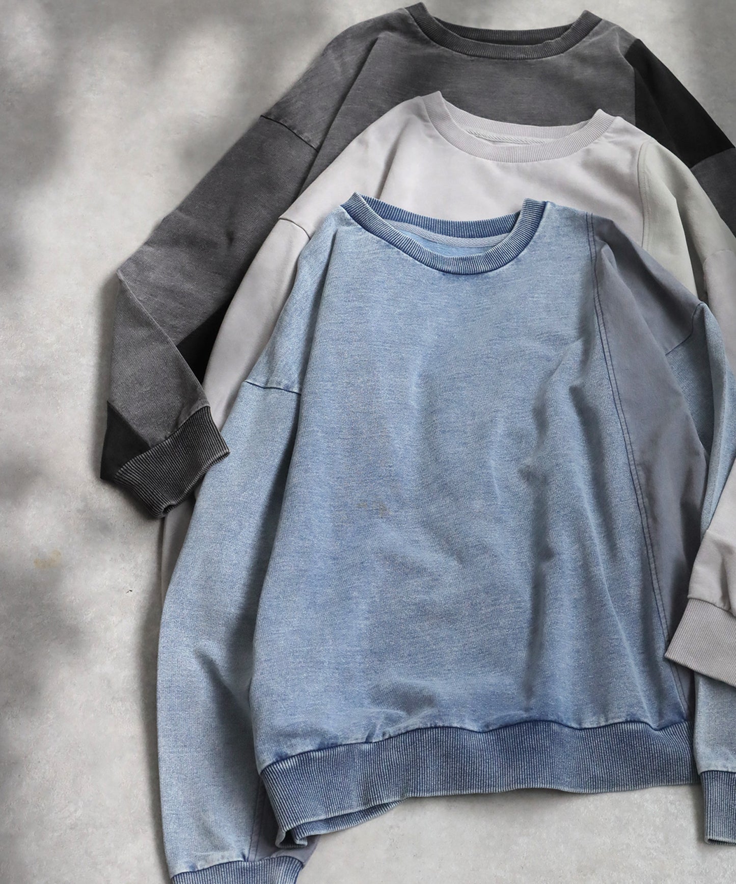 Mixed-Material Sweatshirt Men's