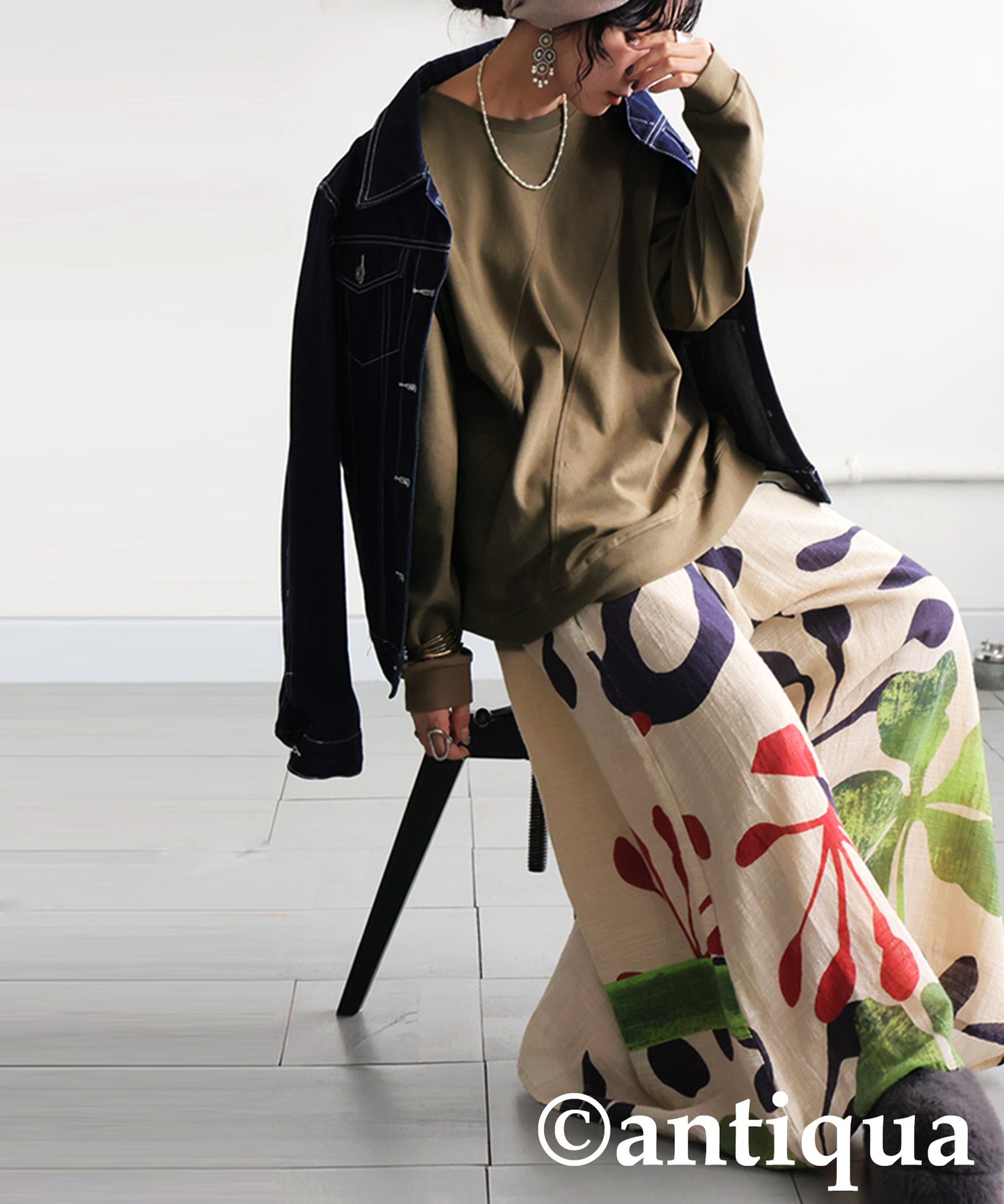 Ribbed Contrast Tops Ladies