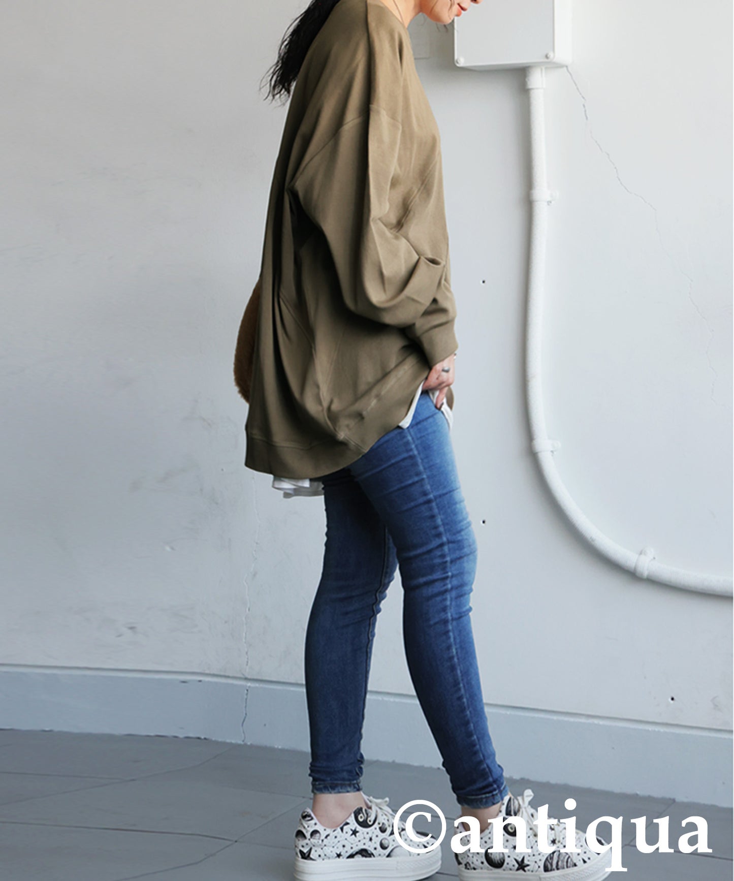 Ribbed Contrast Tops Ladies