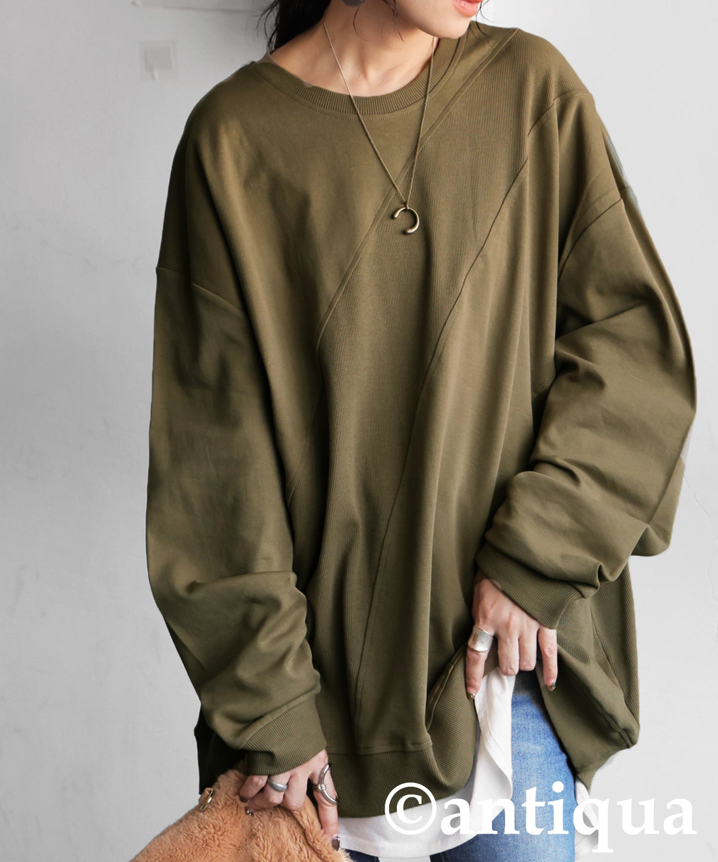 Ribbed Contrast Tops Ladies