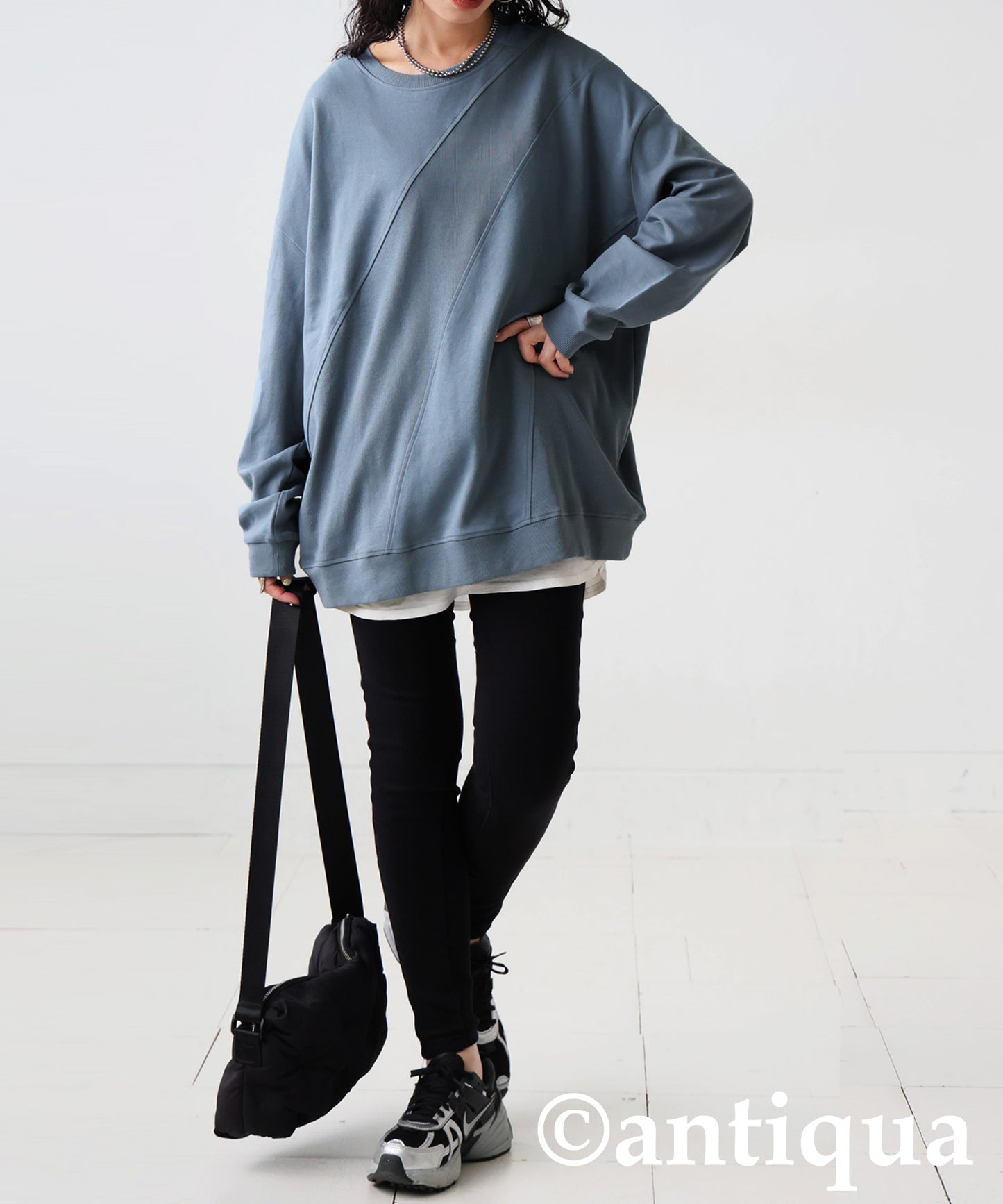 Ribbed Contrast Tops Ladies