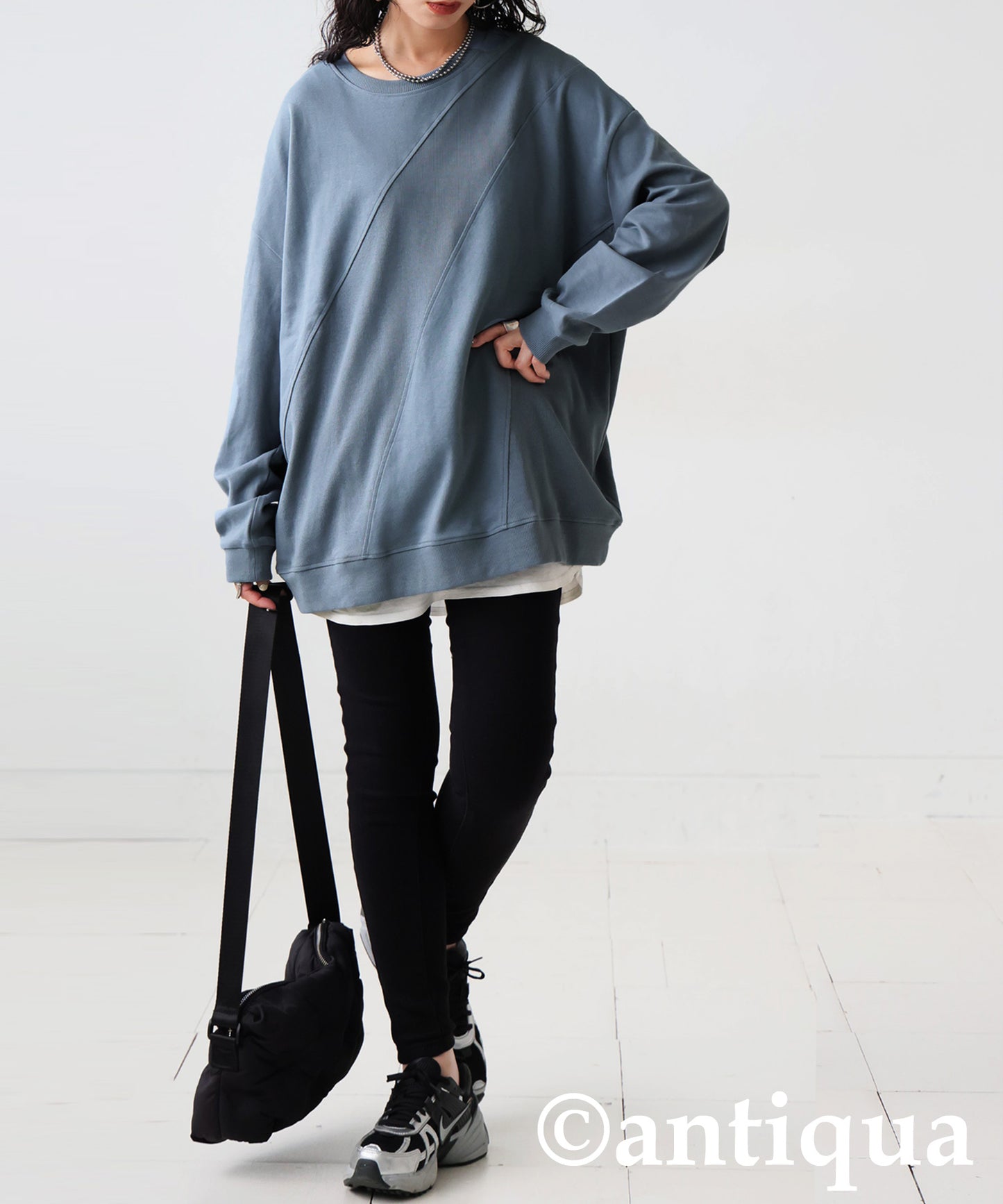 Ribbed Contrast Tops Ladies