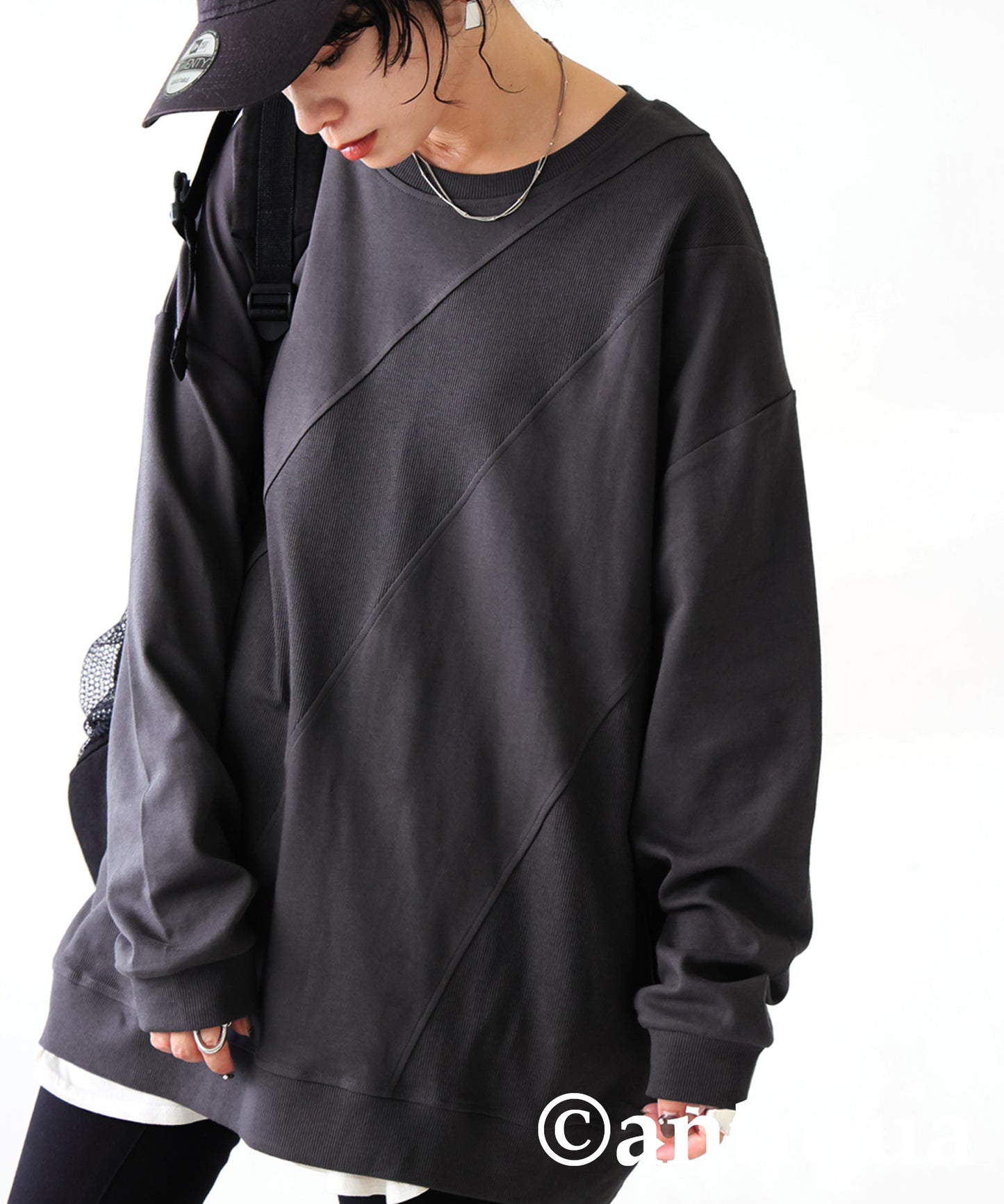 Ribbed Contrast Tops Ladies