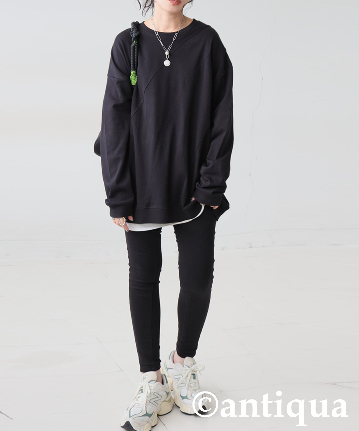 Ribbed Contrast Tops Ladies