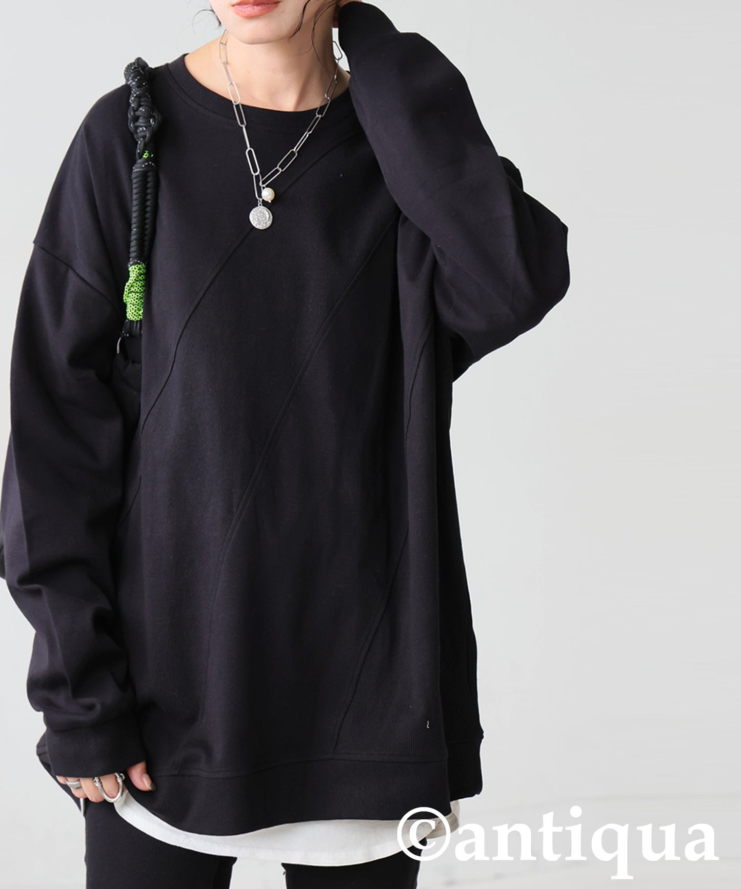 Ribbed Contrast Tops Ladies