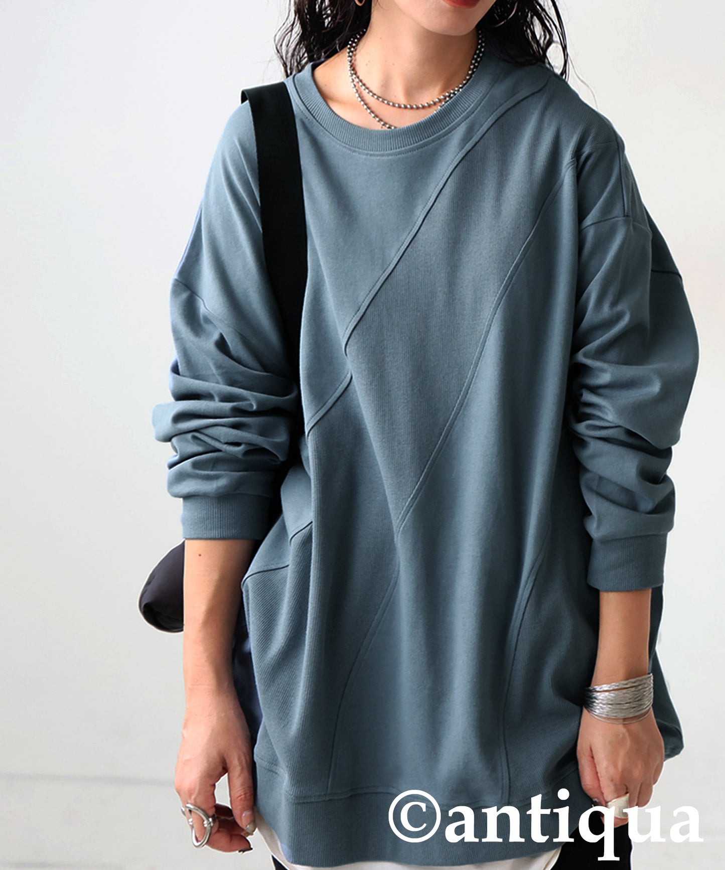 Ribbed Contrast Tops Ladies