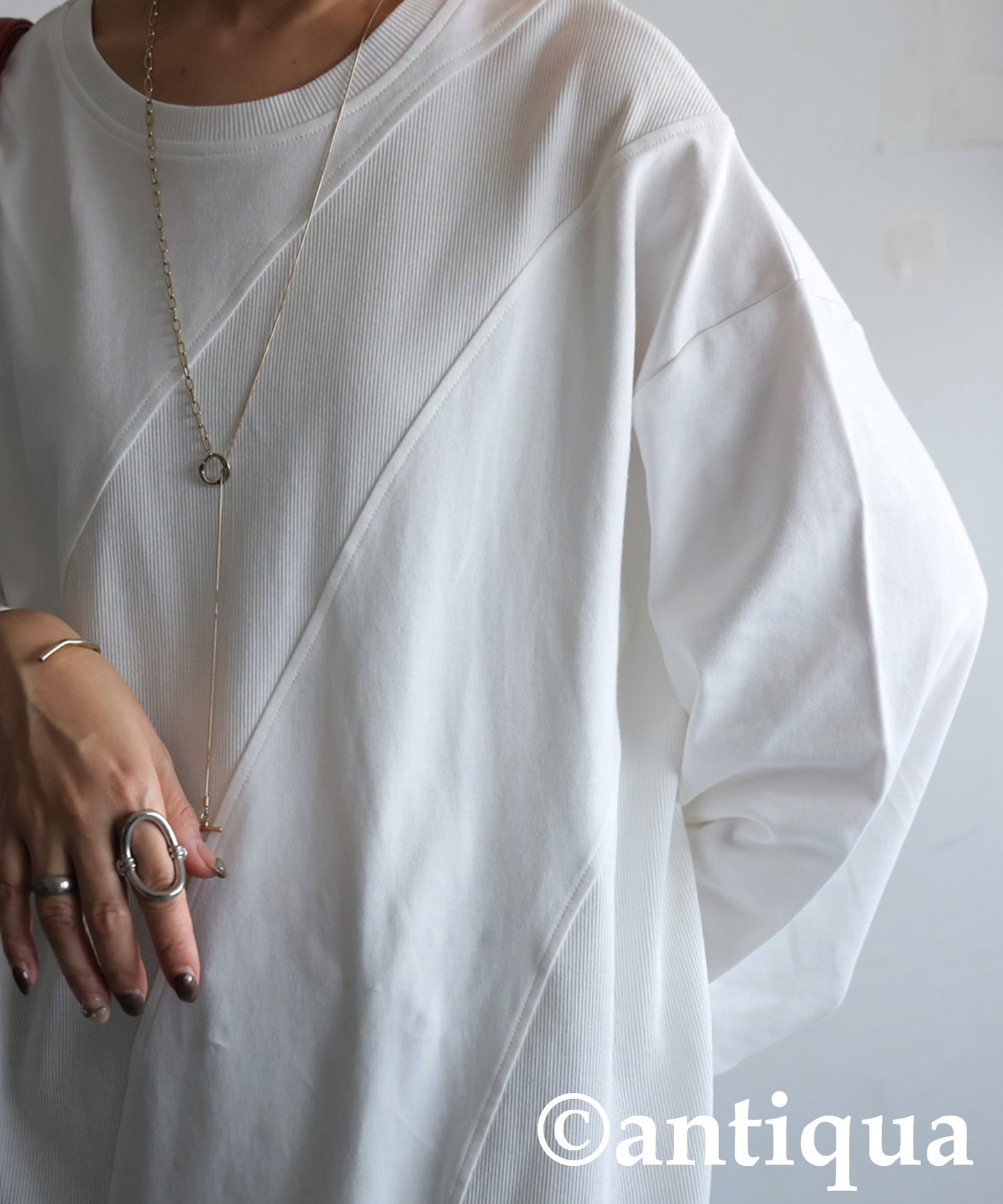 Ribbed Contrast Tops Ladies