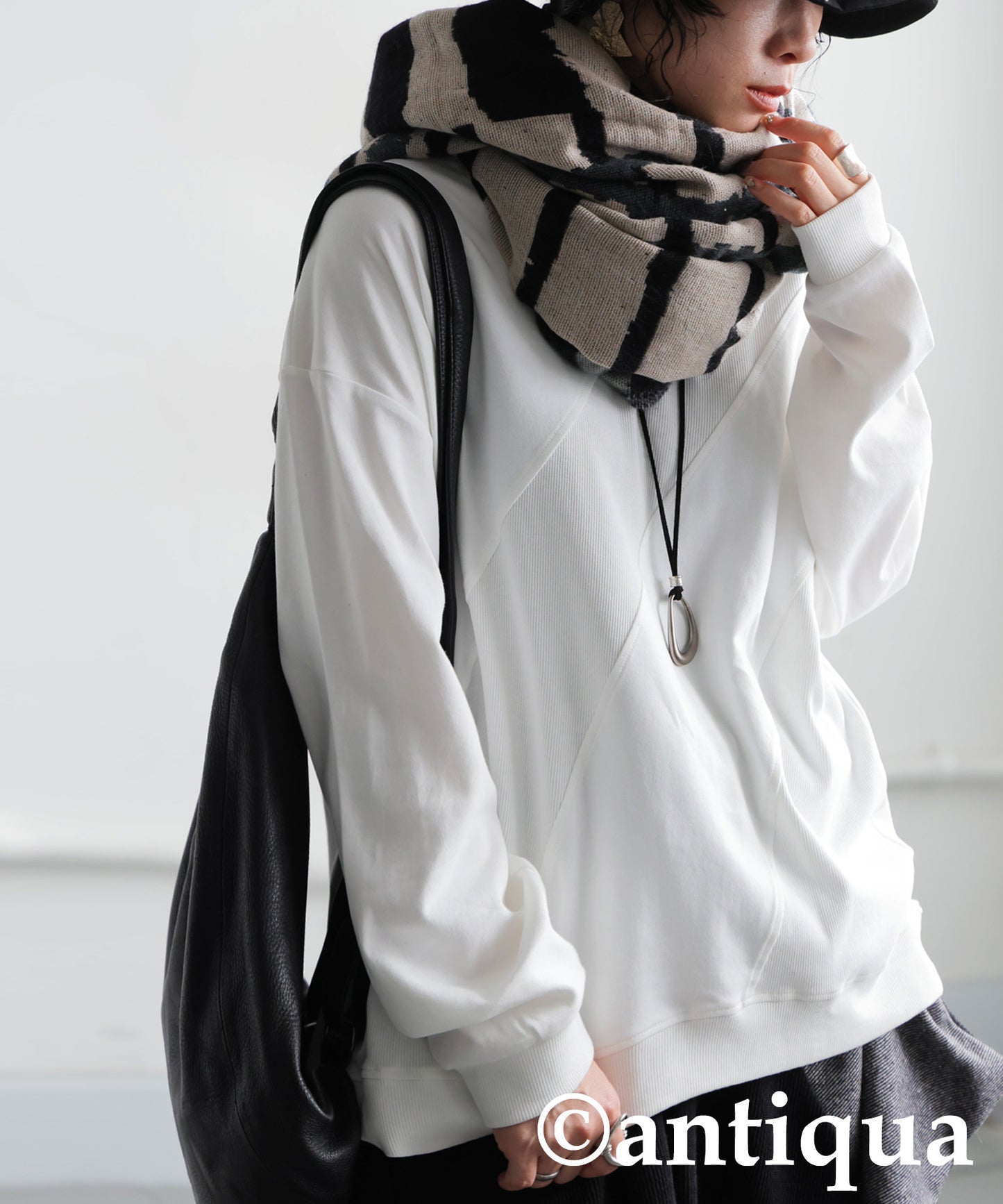 Ribbed Contrast Tops Ladies