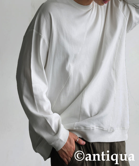 Ribbed Contrast Tops Men's