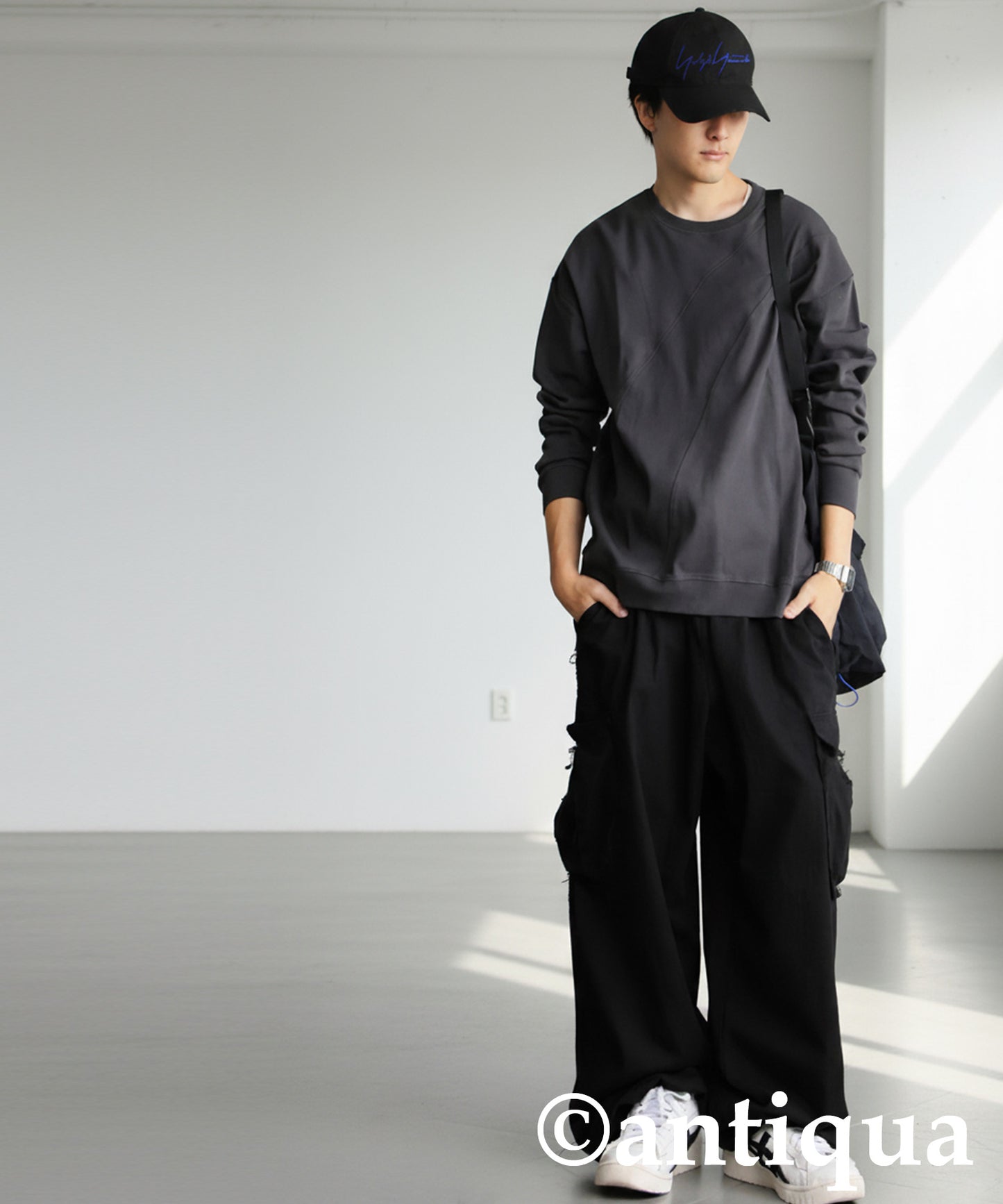 Ribbed Contrast Tops Men's