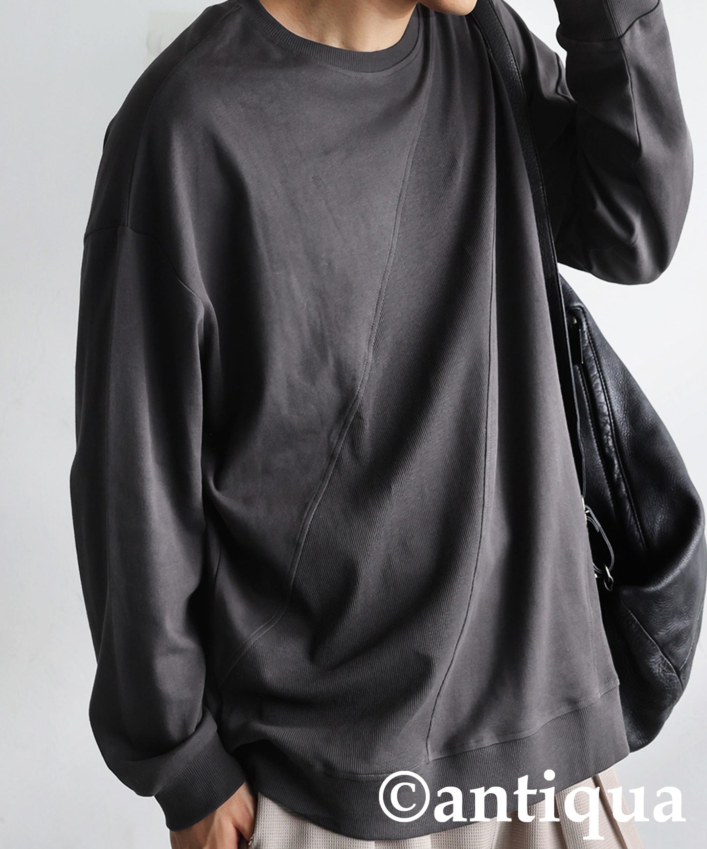 Ribbed Contrast Tops Men's