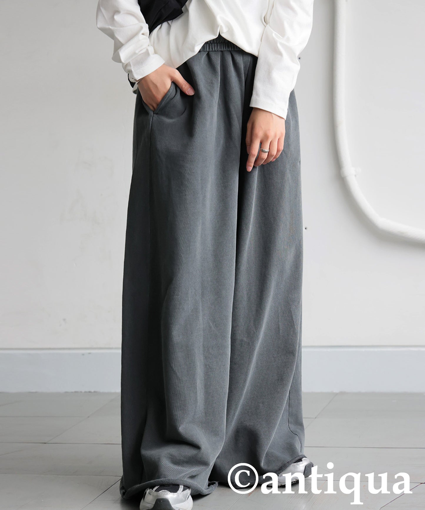 Fleece Wide Pants Ladies