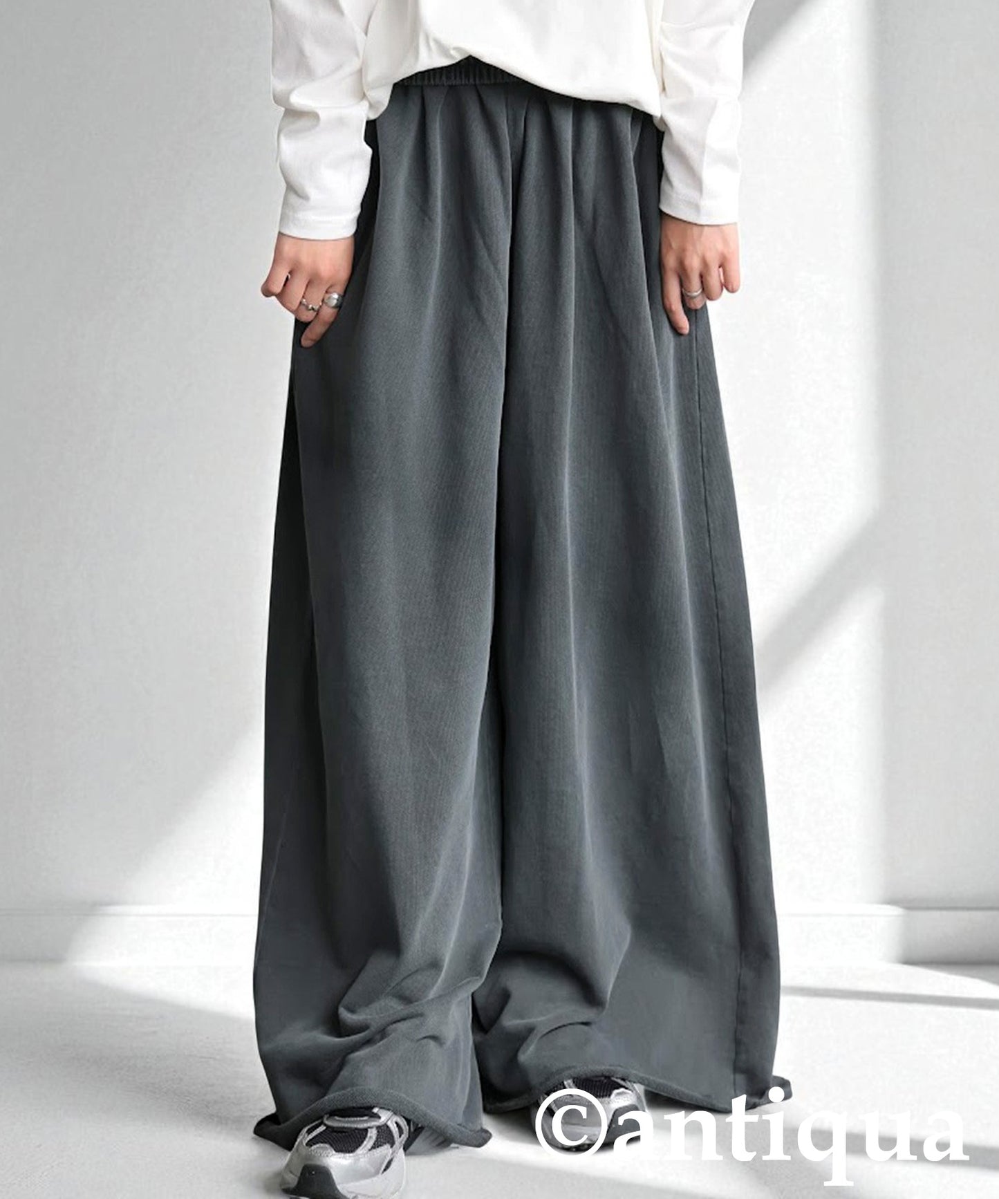 Fleece Wide Pants Ladies