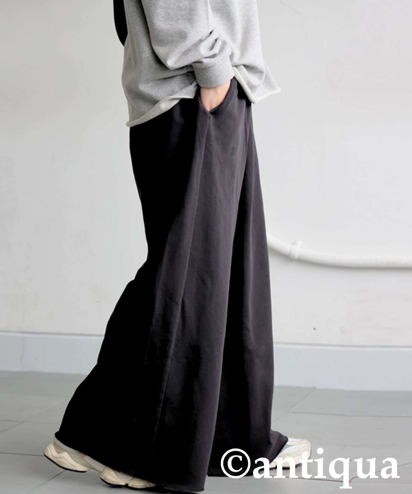 Fleece Wide Pants Ladies