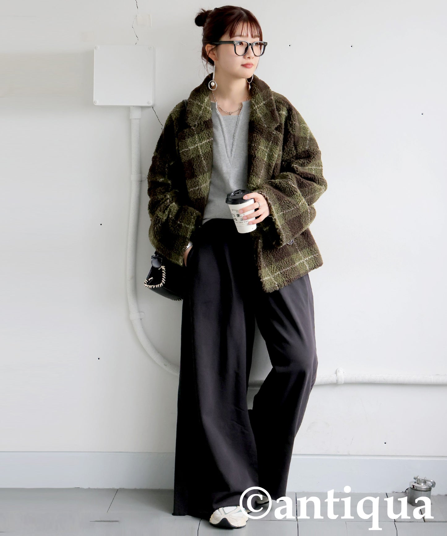 Fleece Wide Pants Ladies