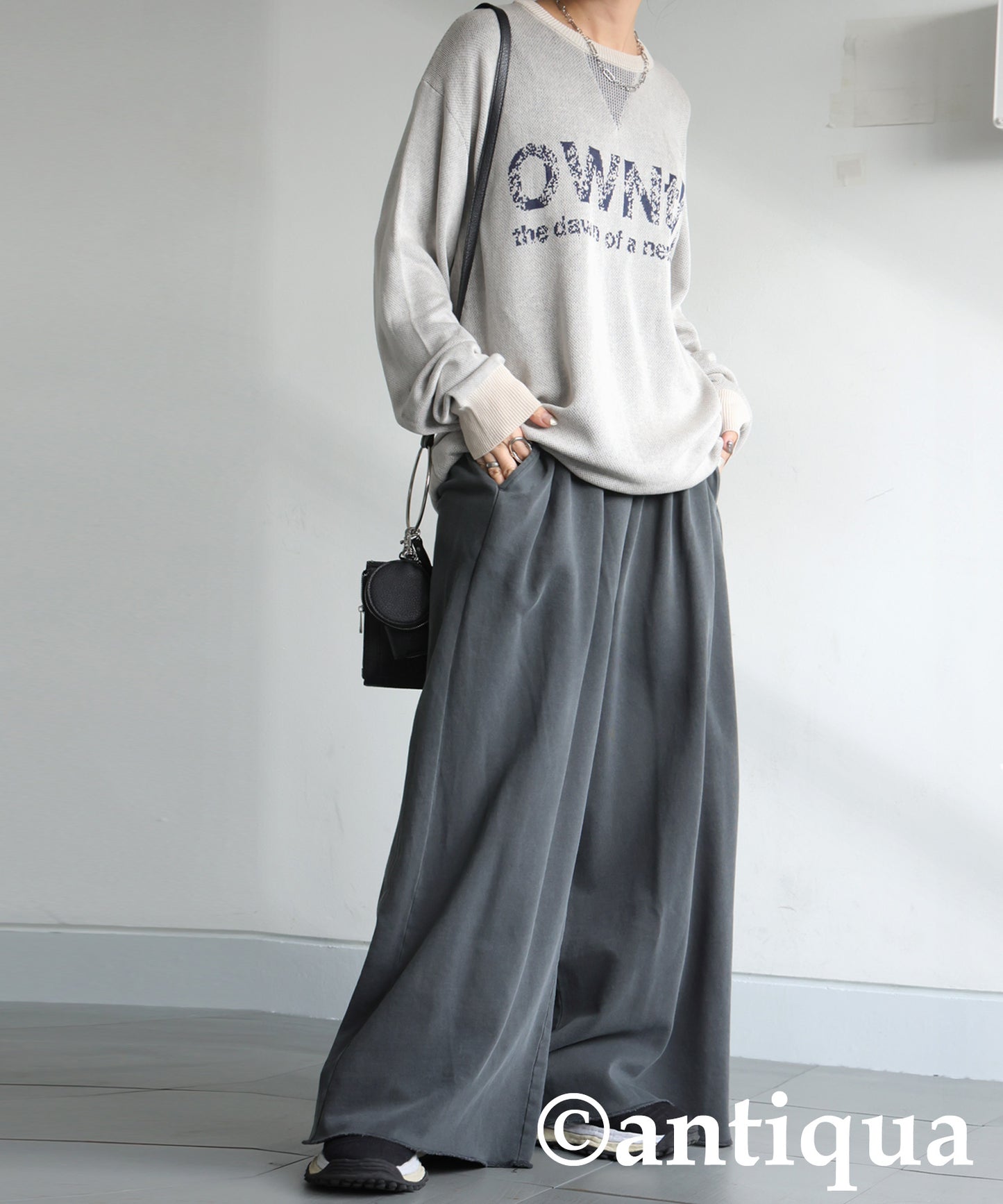 Fleece Wide Pants Ladies