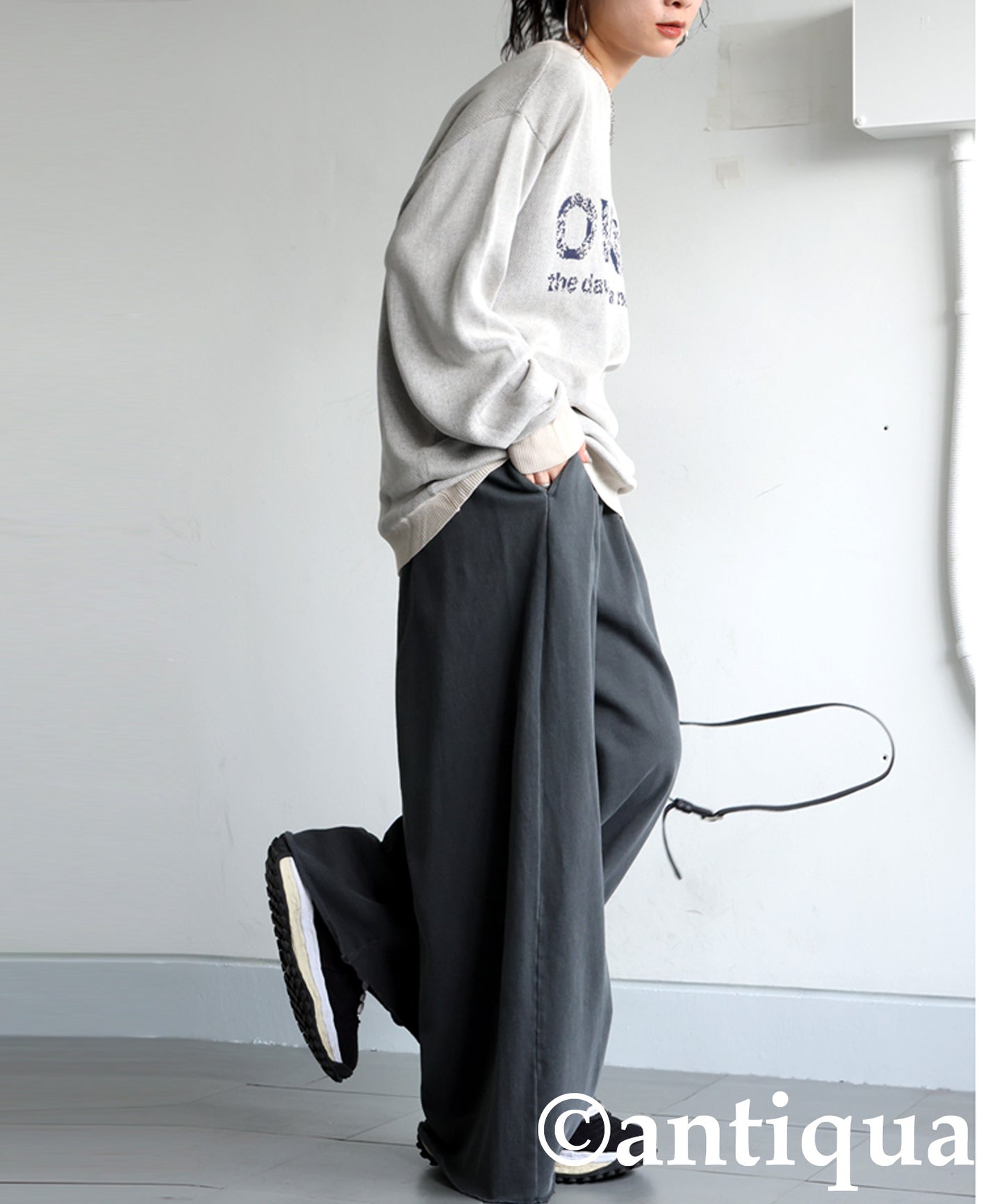 Fleece Wide Pants Ladies