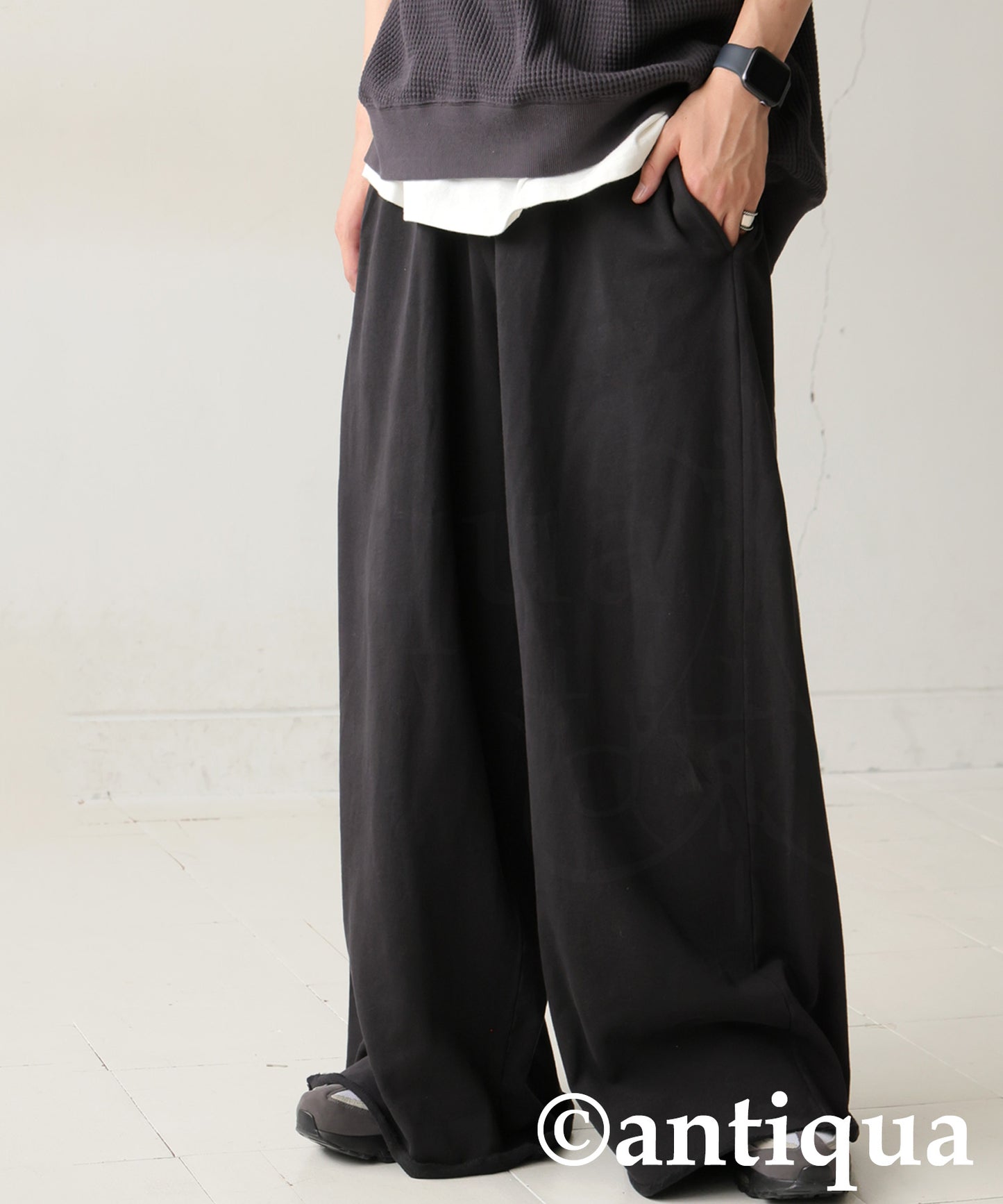 Fleece Wide Pants Men's