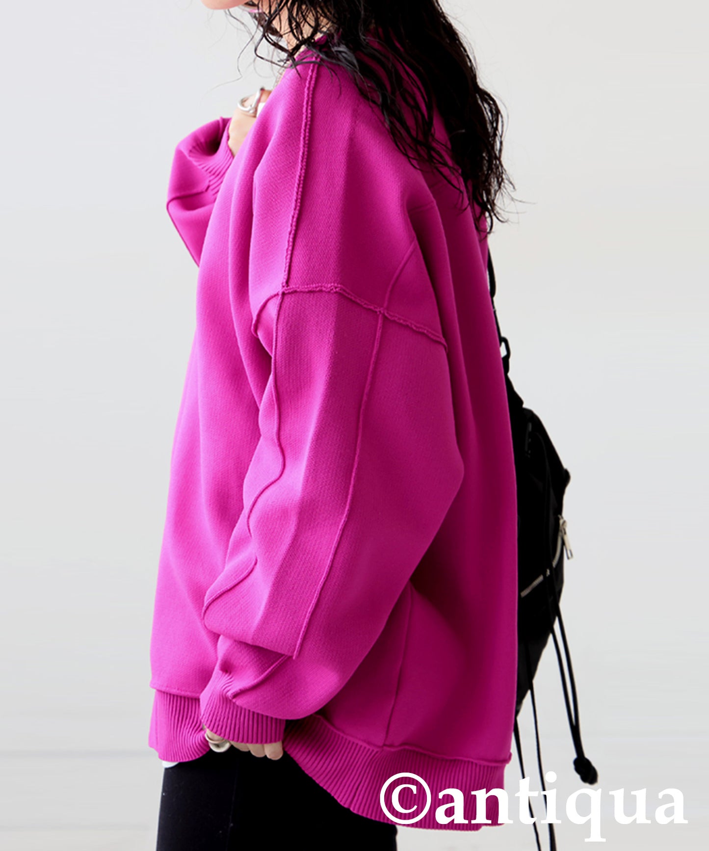 Sponge Knit Cardigan Ladies